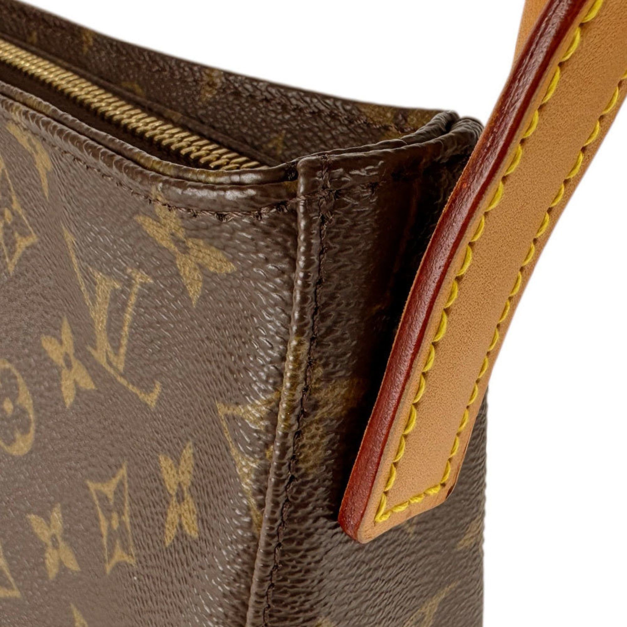 Louis Vuitton Louis Vuitton Shoulder Bag Monogram Looping MM Canvas Brown Women's M51146 Free Shipping z9032 Size ONE SIZE - 7 Thumbnail