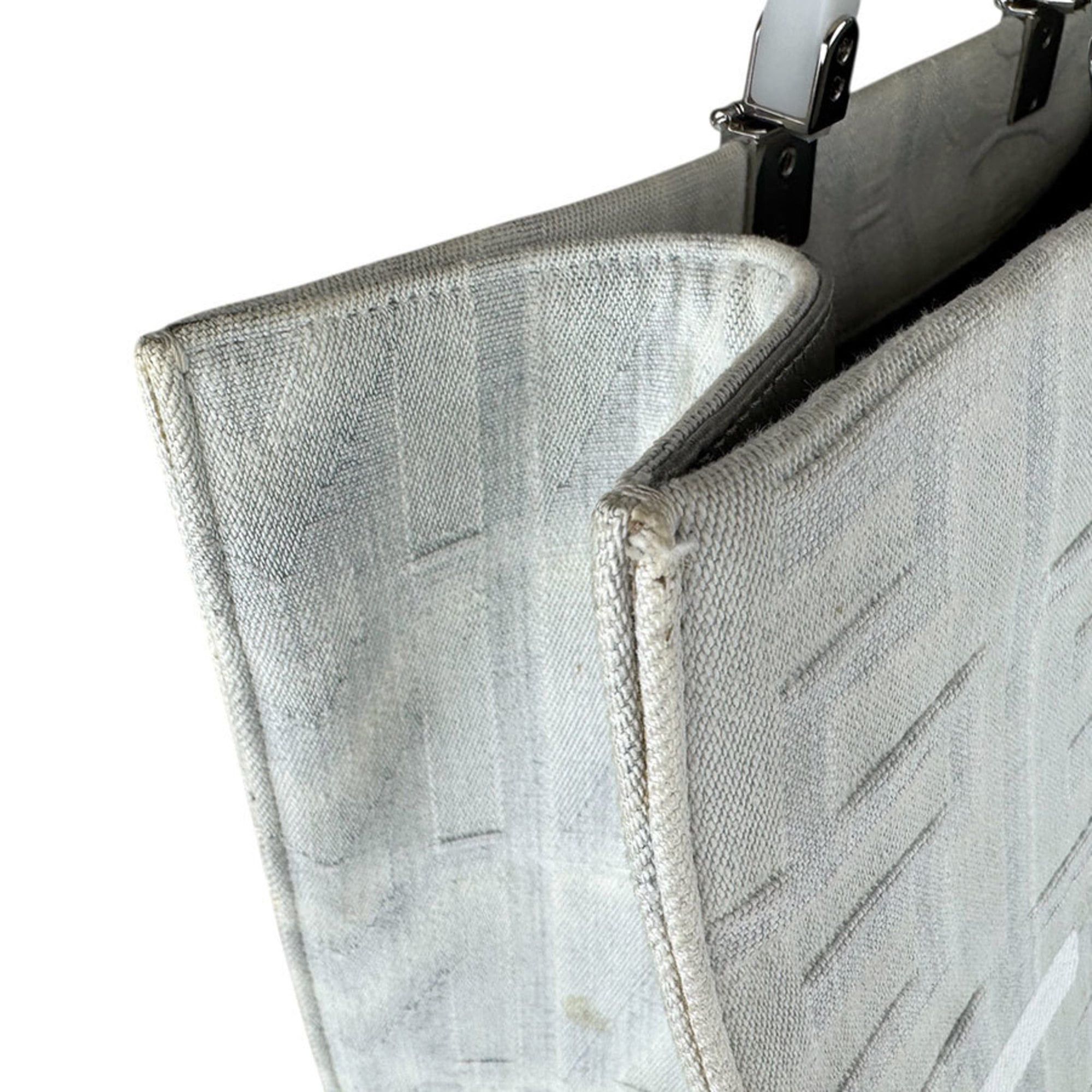 Fendi Fendi Handbag Shoulder Bag Marc Jacobs Collaboration Sunshine Medium Canvas Grey Men's Women's 8BH386-ANXX Free Shipping z9020 Size ONE SIZE - 6 Thumbnail