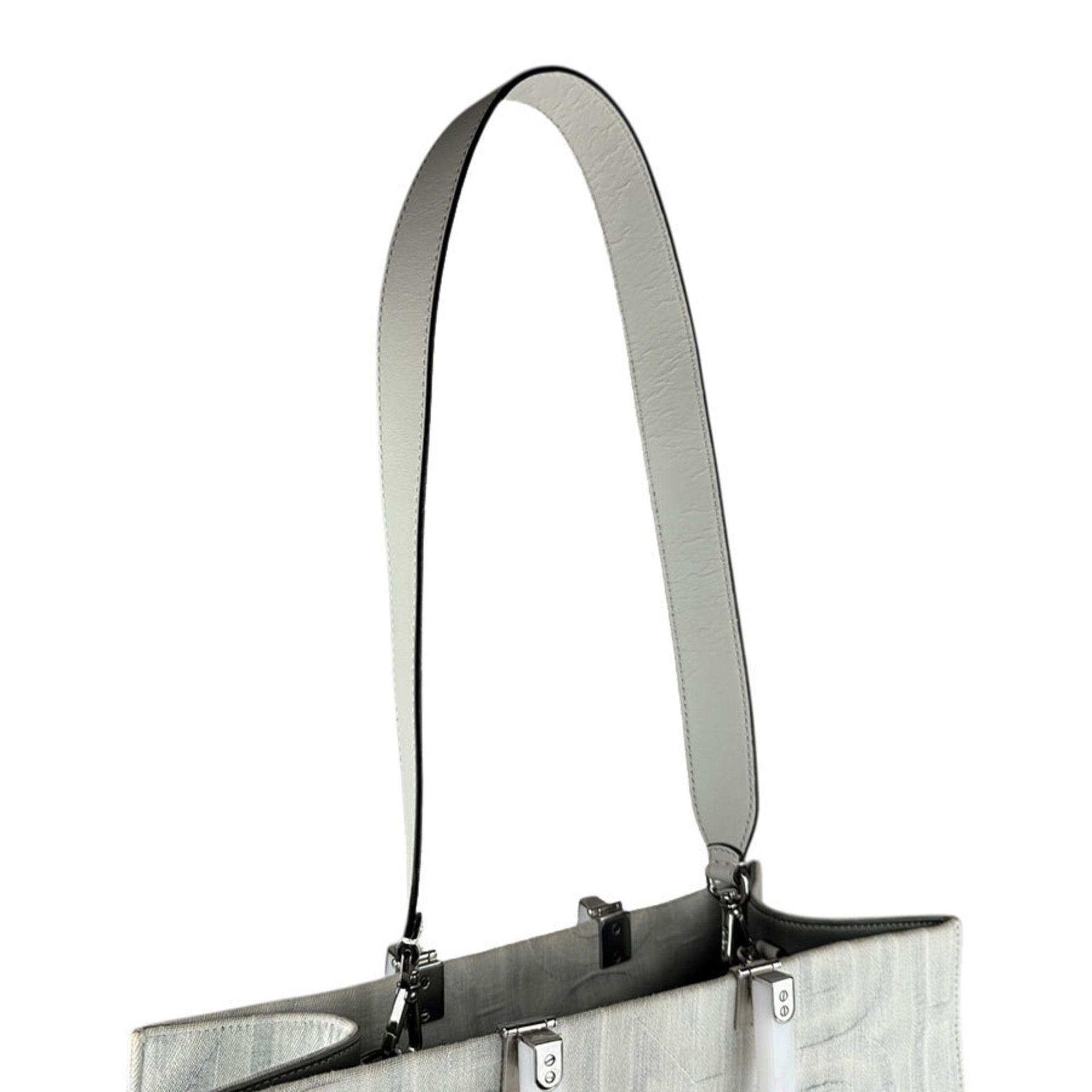 Fendi Fendi Handbag Shoulder Bag Marc Jacobs Collaboration Sunshine Medium Canvas Grey Men's Women's 8BH386-ANXX Free Shipping z9020 Size ONE SIZE - 11 Thumbnail