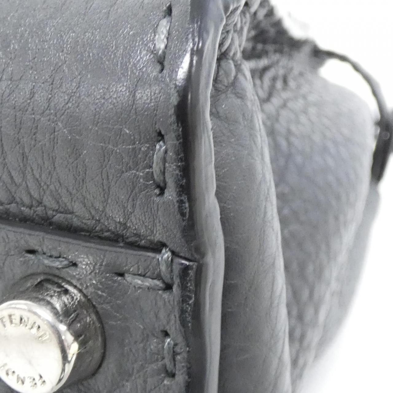 Fendi Fendi Fendi Selleria Peekaboo Calf Handbag Leather Handbag 8BN290Q0J DUTY FREE for USA Size ONE SIZE - 2 Thumbnail