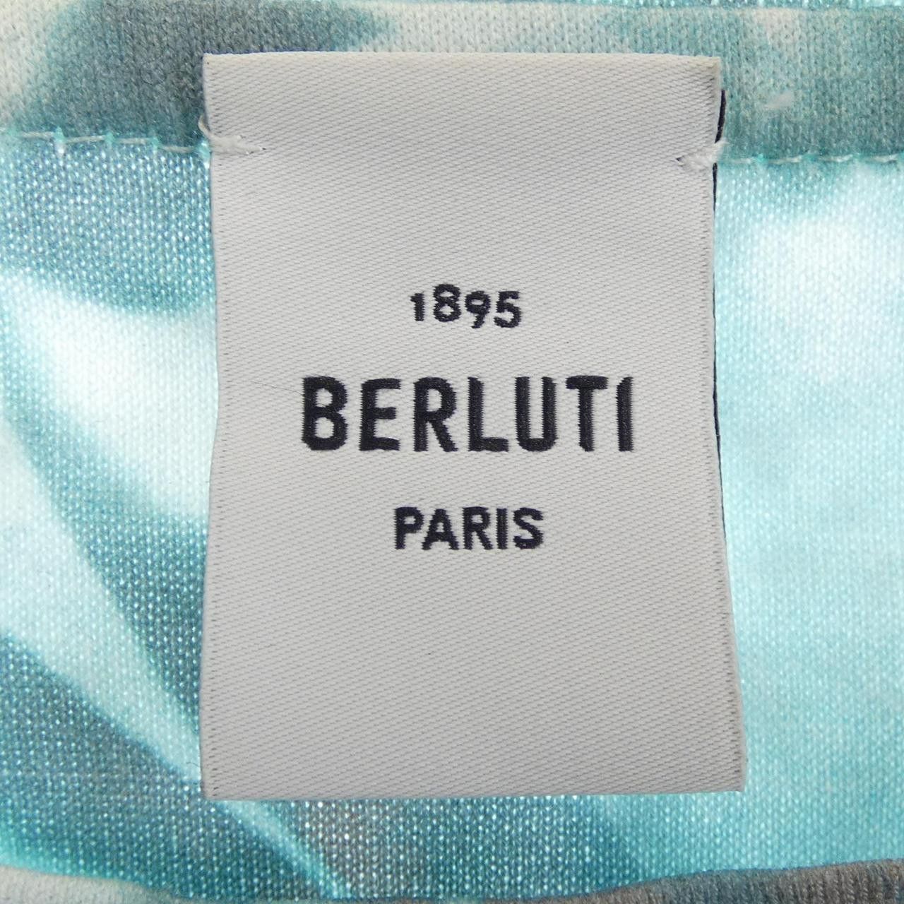 Berluti Berluti Berluti Cotton T Shirt Textile T-Shirts R24JRS99 DUTY FREE for USA Size ONE SIZE - 4 Thumbnail