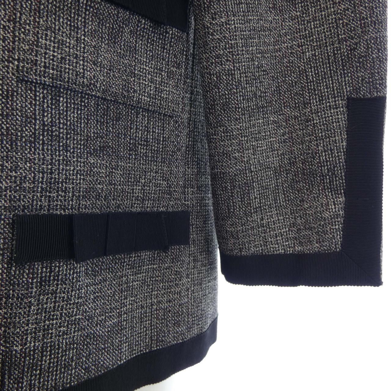 Prada Prada Prada Collarless Jacket Textile Outerwear P540I S202 1XA8 DUTY FREE for USA Size ONE SIZE - 6 Thumbnail