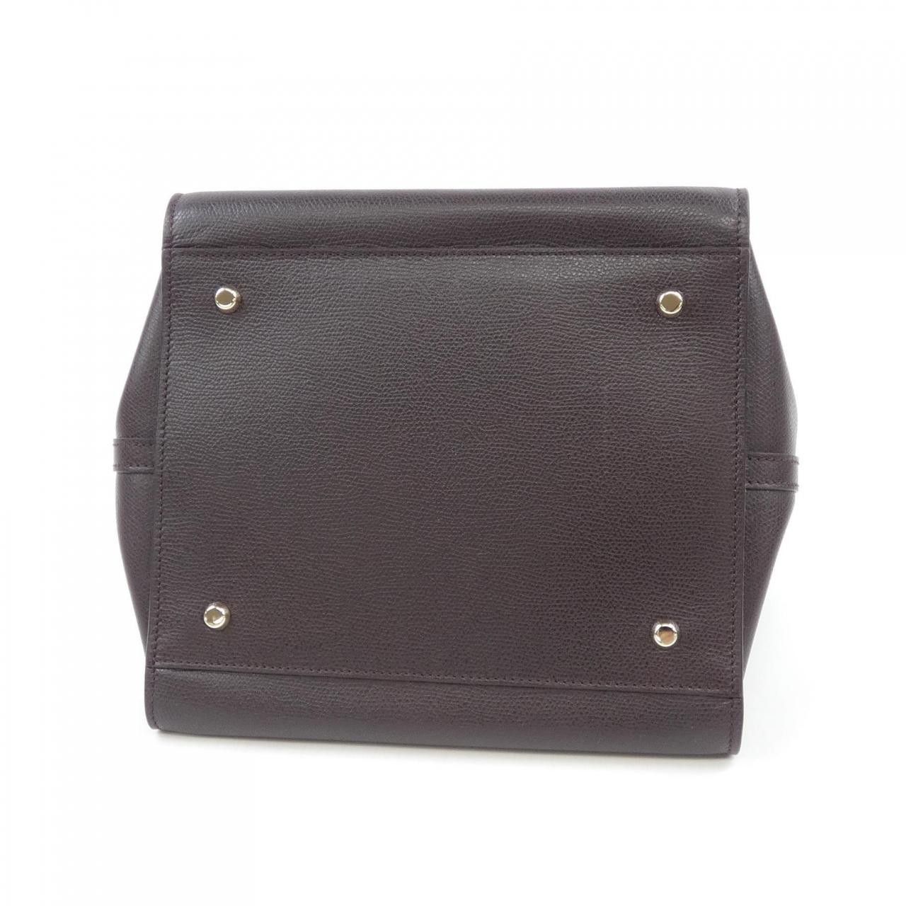 Valextra Valextra Valextra B Cube Soft Calfskin Bag Leather Handbag V5C67 DUTY FREE for USA Size ONE SIZE - 4 Thumbnail
