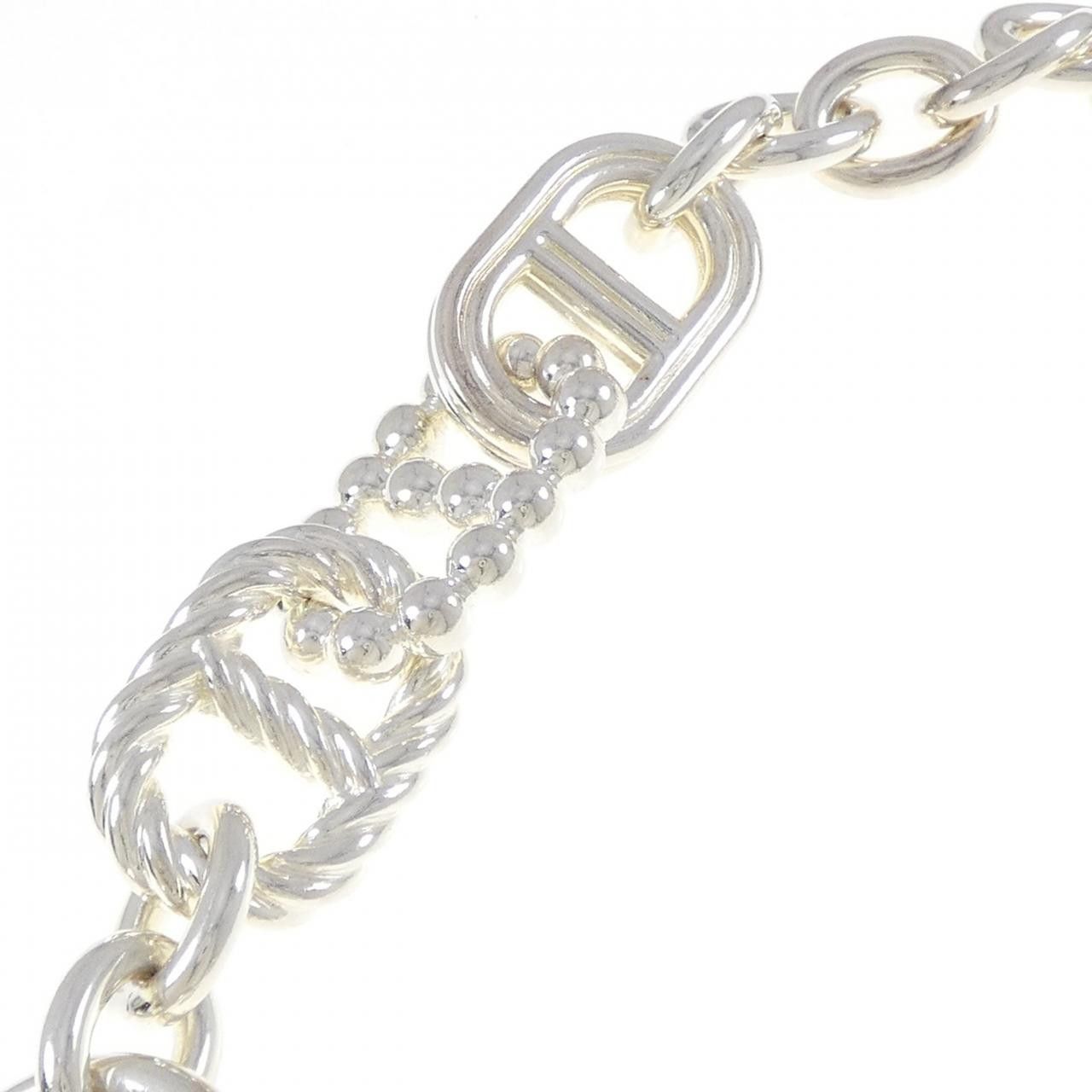 Hermes Hermes Hermes 925 Silver Necklace Precious Metal Necklace DUTY FREE for USA Size ONE SIZE - 3 Thumbnail