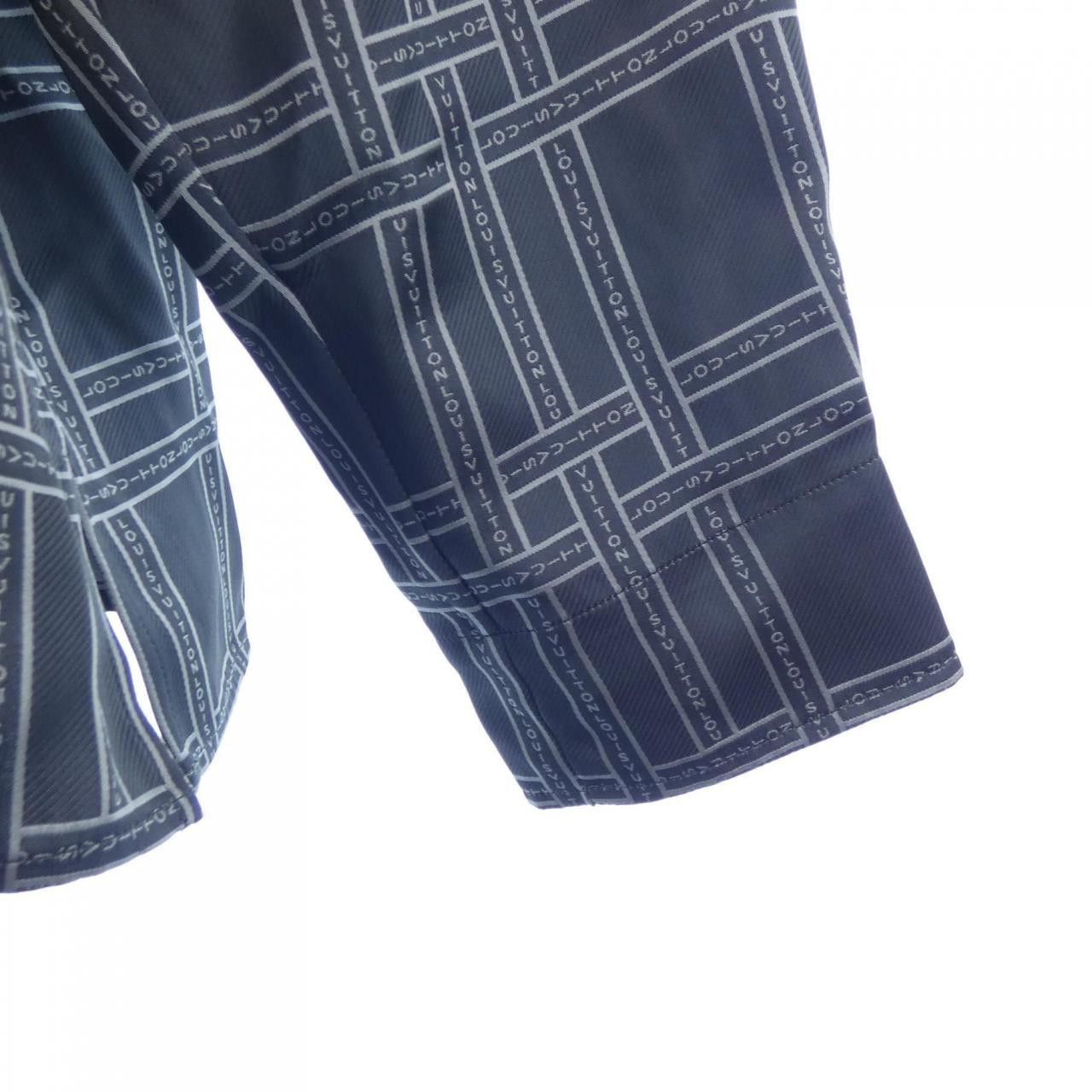 Louis Vuitton Louis Vuitton Louis Vuitton Shirt Textile Dress Shirt HQFS1W213 DUTY FREE for USA Size ONE SIZE - 6 Thumbnail
