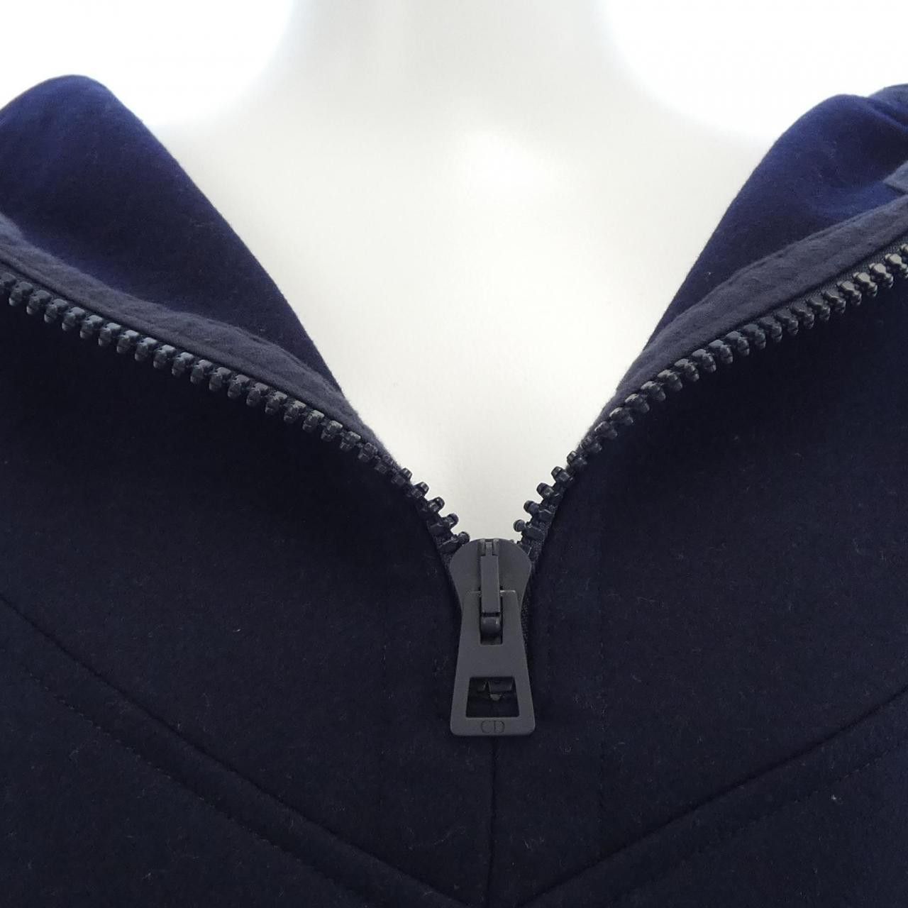 Dior Dior Christian Dior Wool Blend Poncho Textile Outerwear 057C19A1116 DUTY FREE for USA Size ONE SIZE - 5 Thumbnail