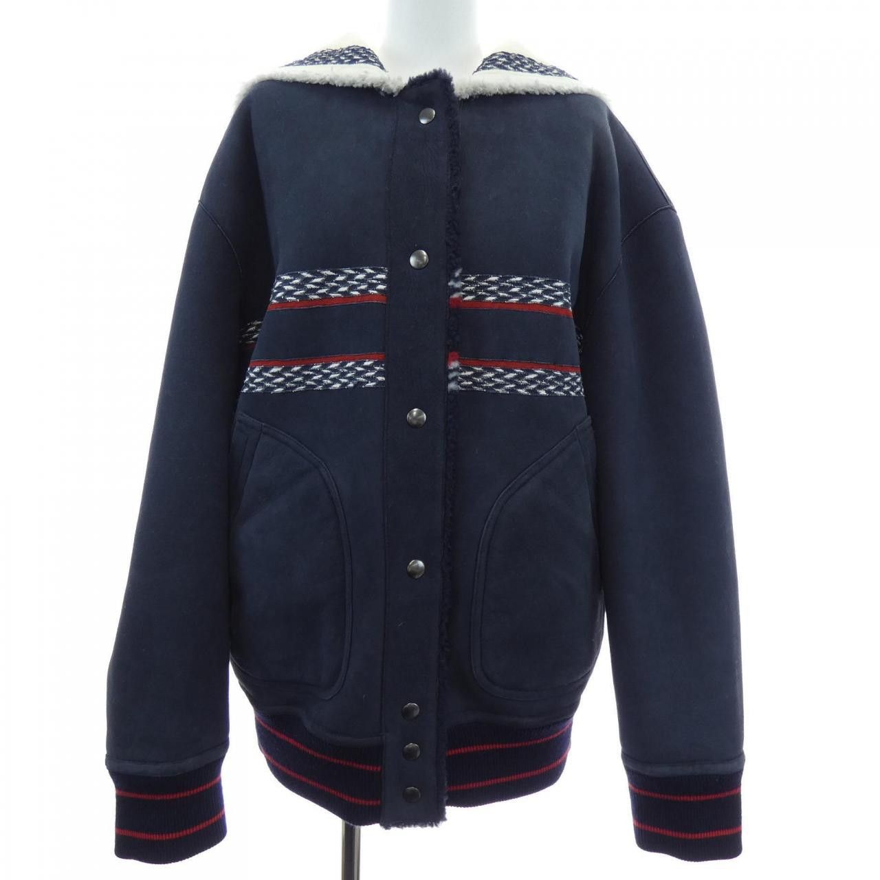 Dior Dior Christian Dior Lamb Shearling Jacket Fur Outerwear 248C40AL842 DUTY FREE for USA Size ONE SIZE - 7 Thumbnail