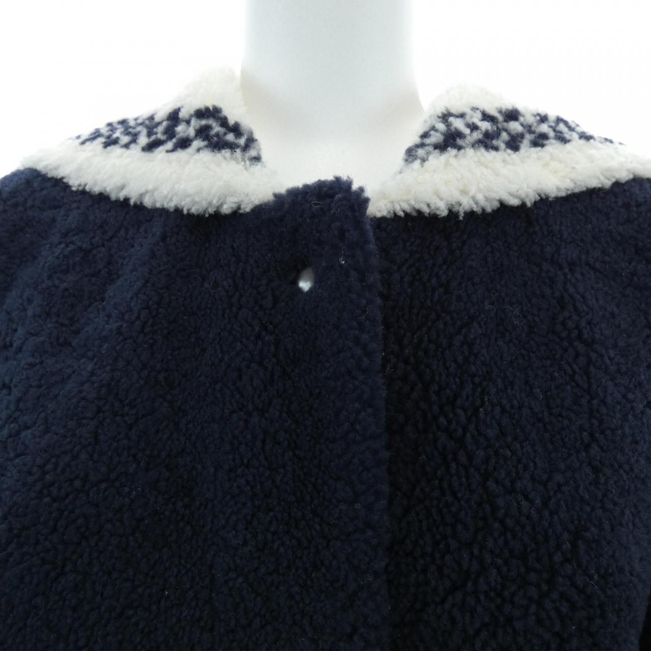 Dior Dior Christian Dior Lamb Shearling Jacket Fur Outerwear 248C40AL842 DUTY FREE for USA Size ONE SIZE - 5 Thumbnail