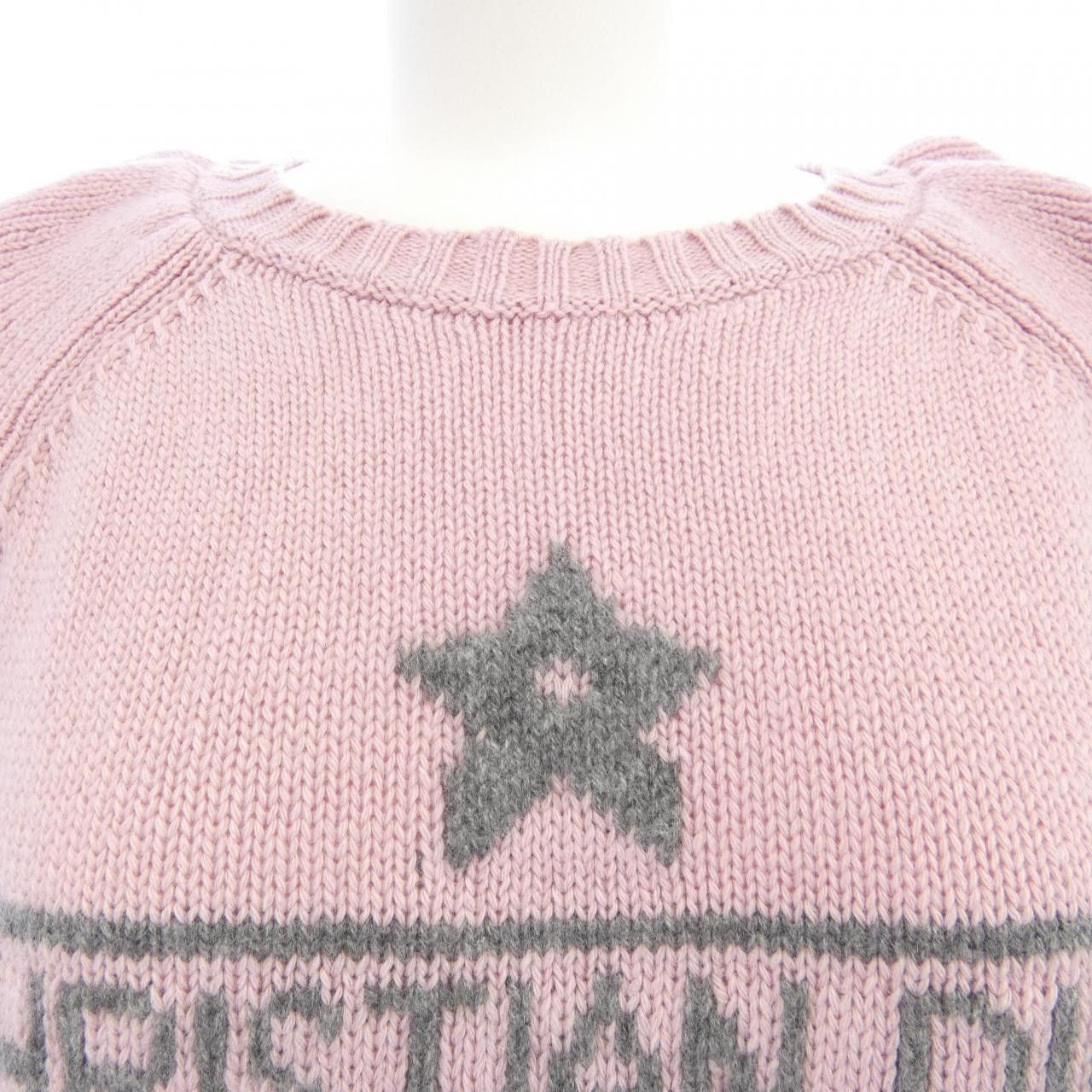 Dior Dior Christian Dior Cashmere Knit Textile Tops 344S13BM003 DUTY FREE for USA Size ONE SIZE - 5 Thumbnail