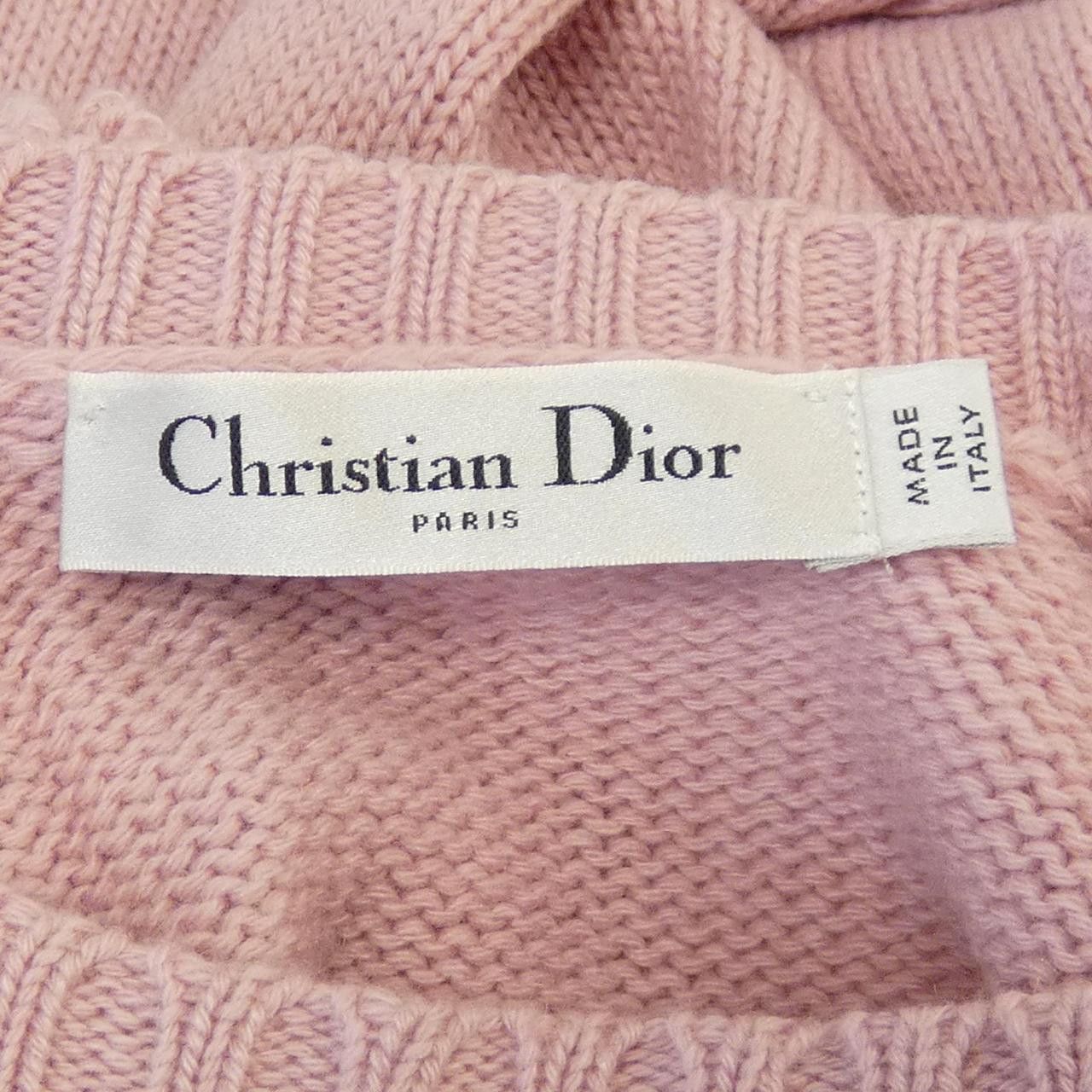 Dior Dior Christian Dior Cashmere Knit Textile Tops 344S13BM003 DUTY FREE for USA Size ONE SIZE - 4 Thumbnail