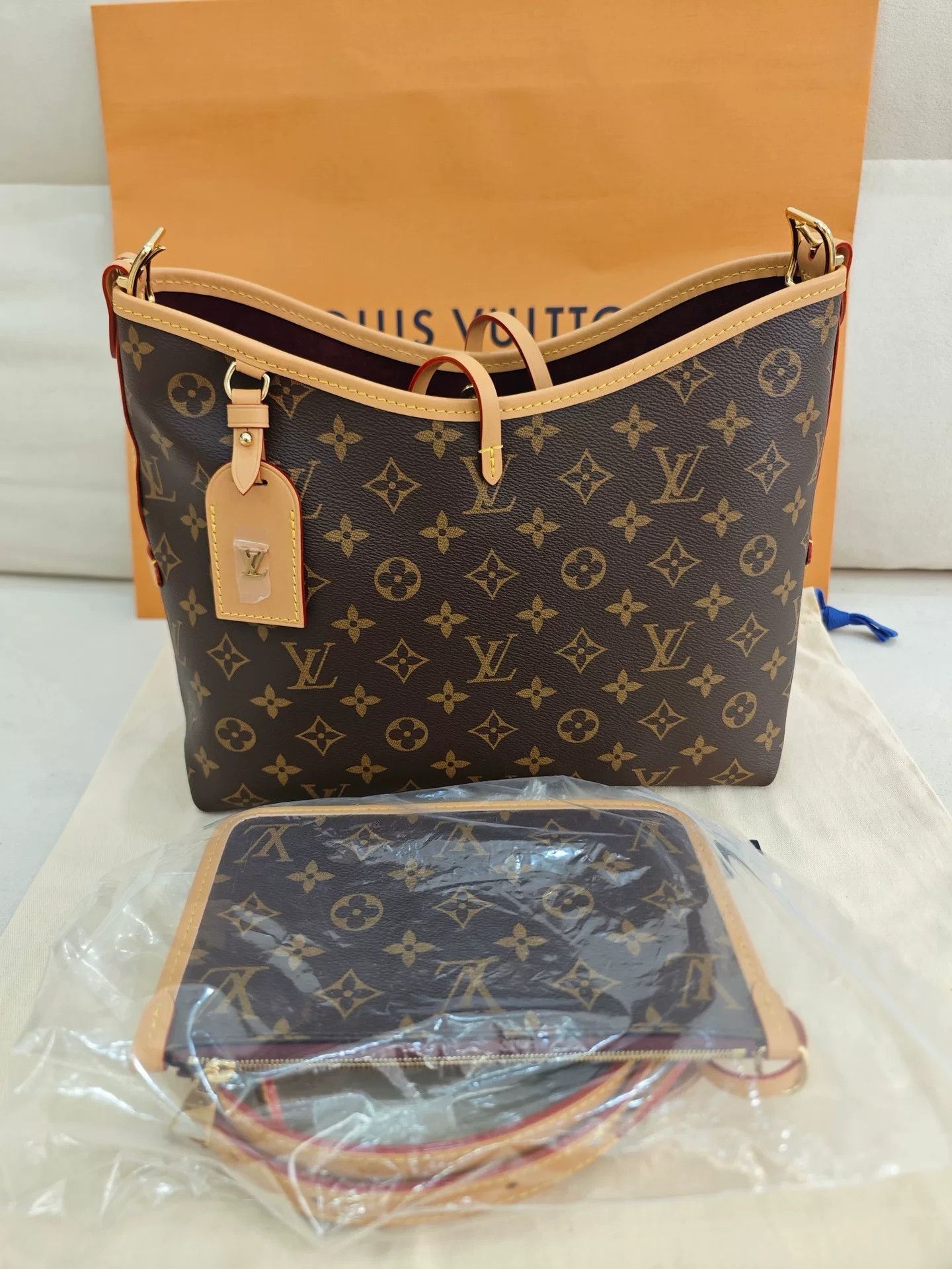 Louis Vuitton Louis Vuitton Small Carryall Size ONE SIZE - 6 Thumbnail