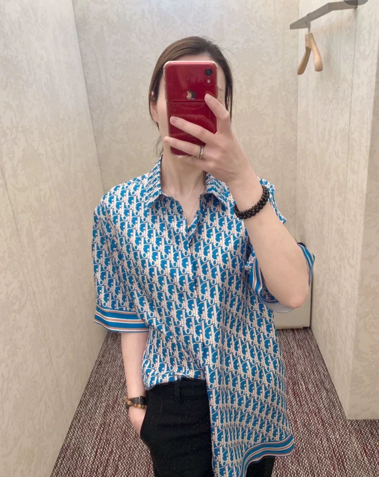 Dior Dior Classic Monogram Series Shirt Size US XS / EU 42 / 0 - 7 Thumbnail