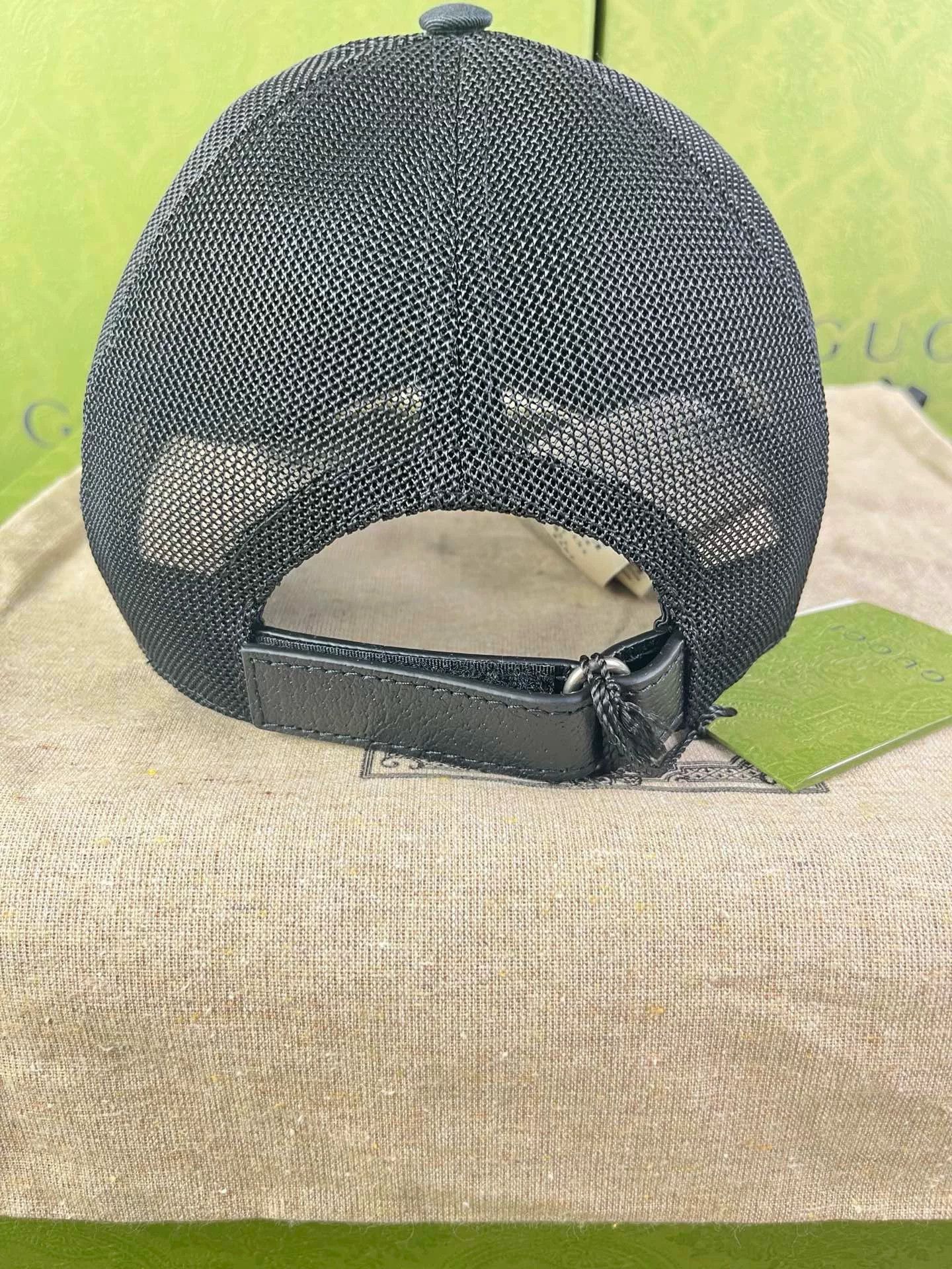 Gucci Gucci Black Unisex Hat Size ONE SIZE - 3 Thumbnail