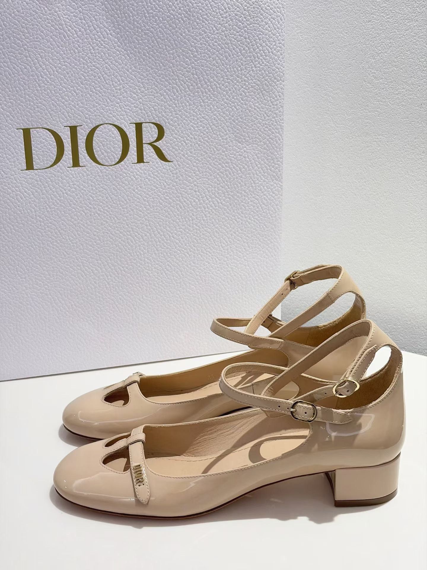 Dior Dior Block Heel Mary Jane Shoes Size US 8 / IT 38 - 3 Thumbnail