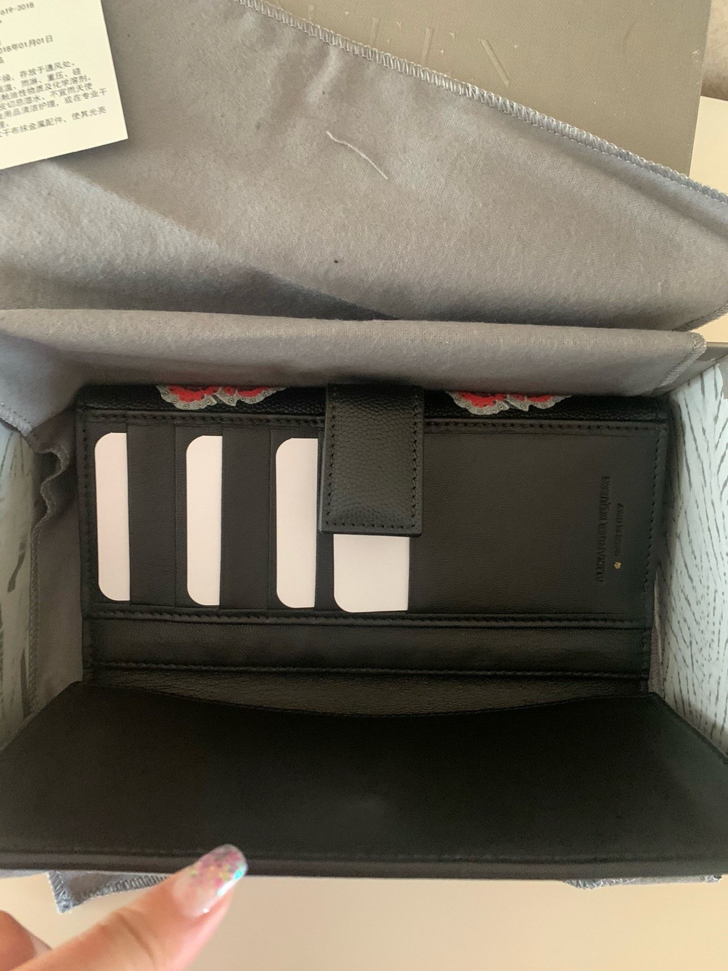 Alexander McQueen McQueen Wallet Size ONE SIZE - 4 Thumbnail
