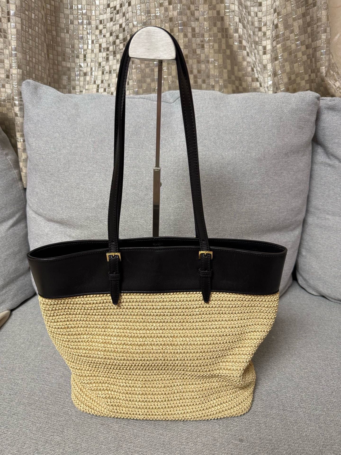 Yves Saint Laurent YSL Straw Bag Size ONE SIZE - 2 Thumbnail