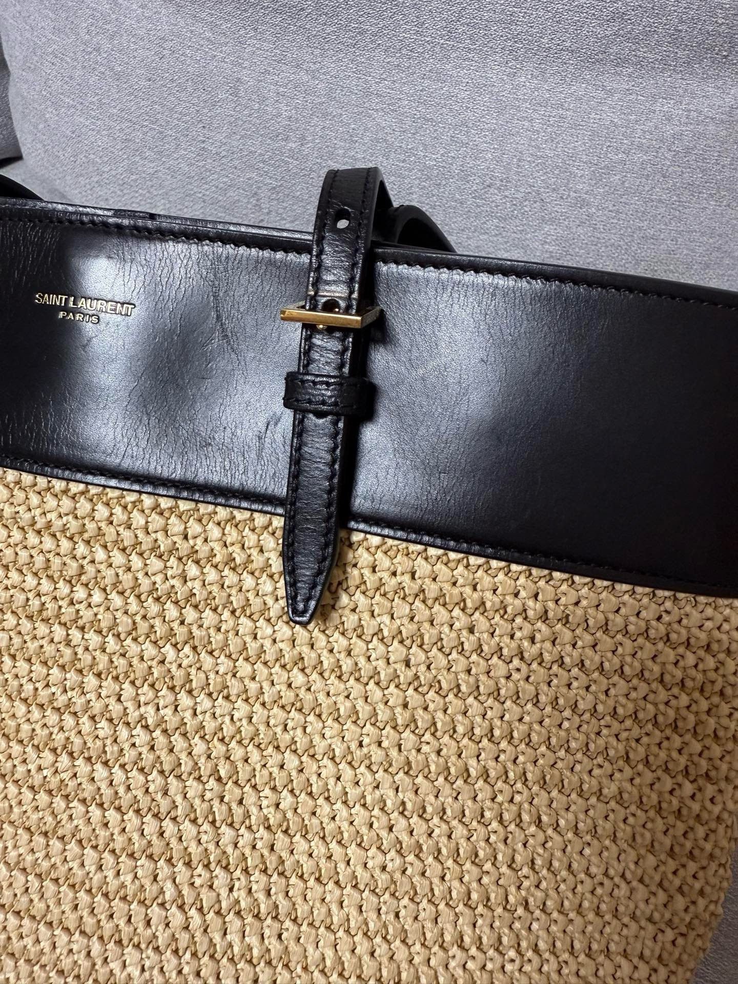 Yves Saint Laurent YSL Straw Bag Size ONE SIZE - 5 Thumbnail