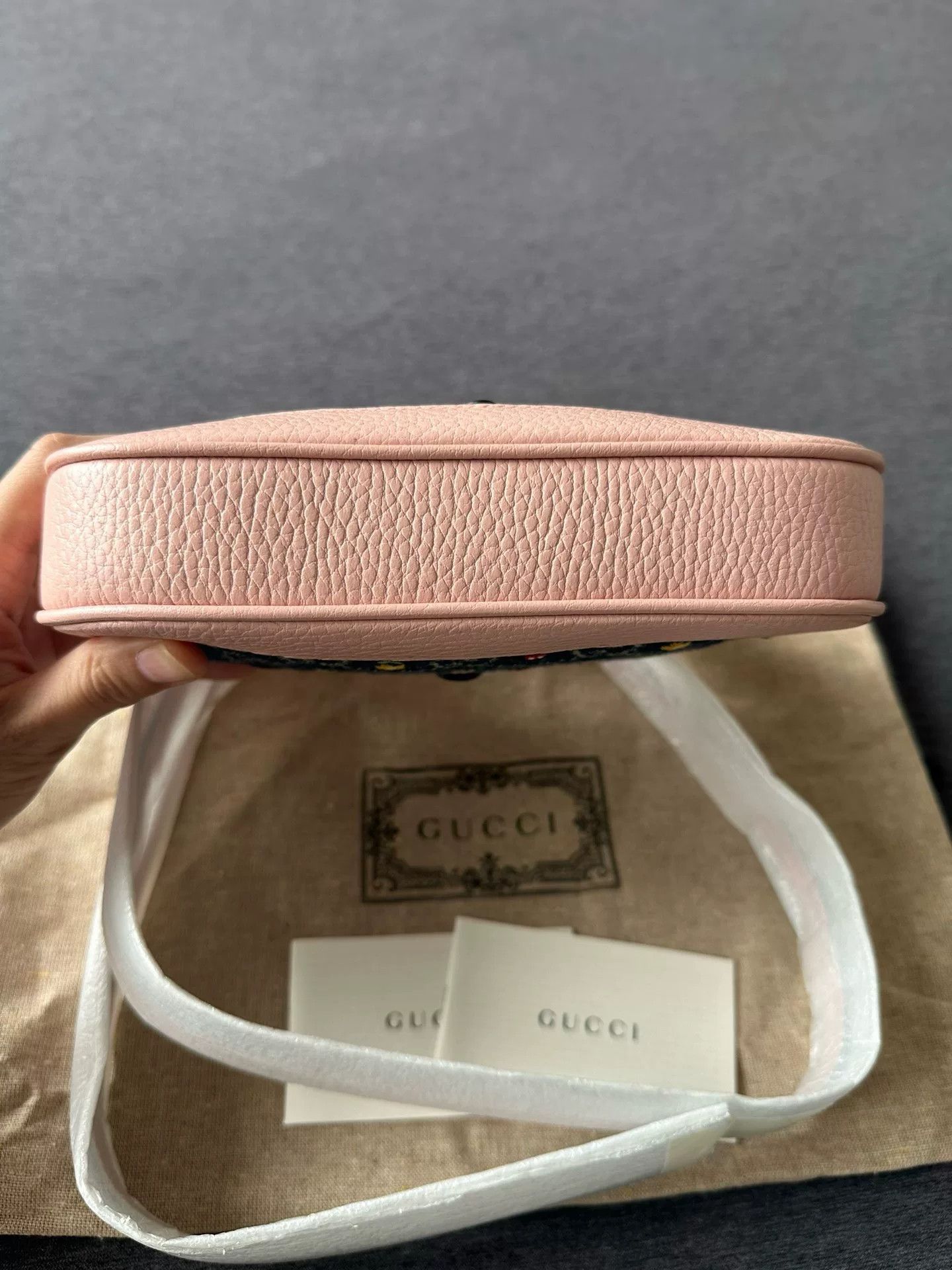 Gucci Gucci Limited 1961 Jackie Blue Pink Size ONE SIZE - 4 Thumbnail