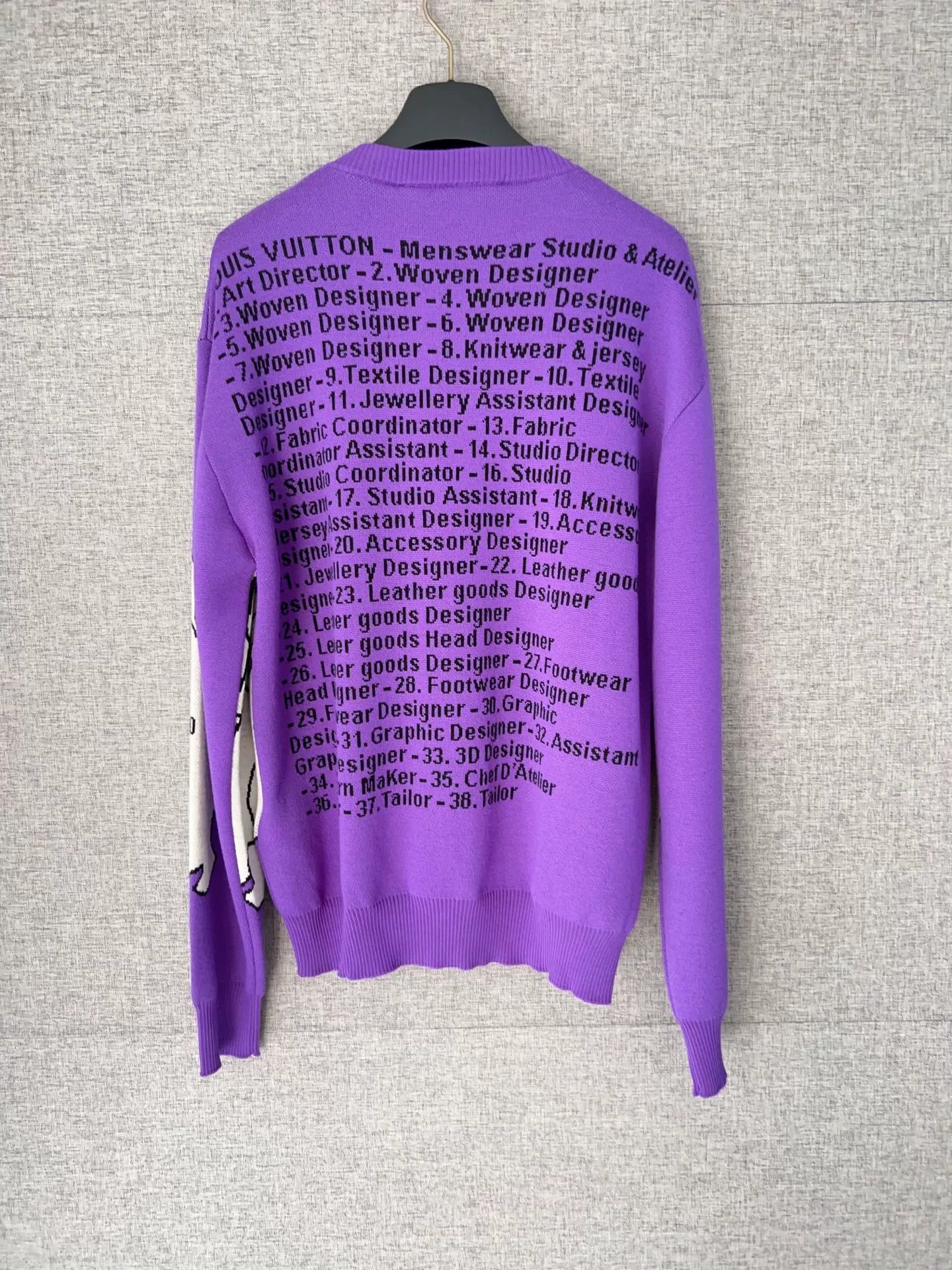 Louis Vuitton LV Logo Knit Sweater Size US M / EU 48-50 / 2 - 2 Thumbnail