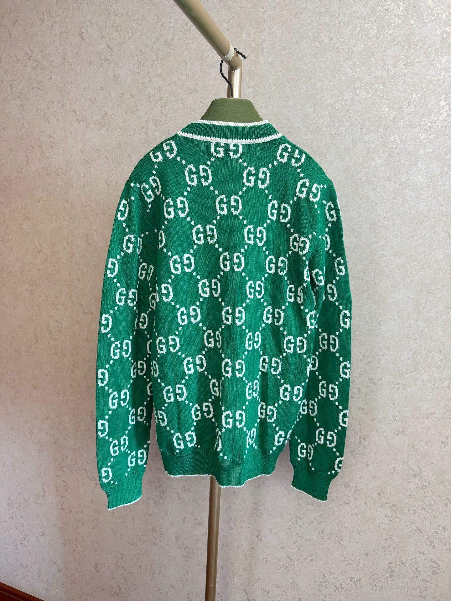 Gucci Gucci 100% Cotton Cardigan Size US M / EU 48-50 / 2 - 3 Thumbnail
