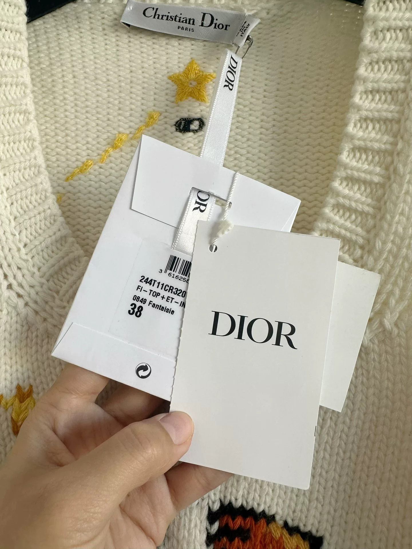 Dior Dior Constellation Knit Vest Size S / US 4 / IT 40 - 5 Thumbnail