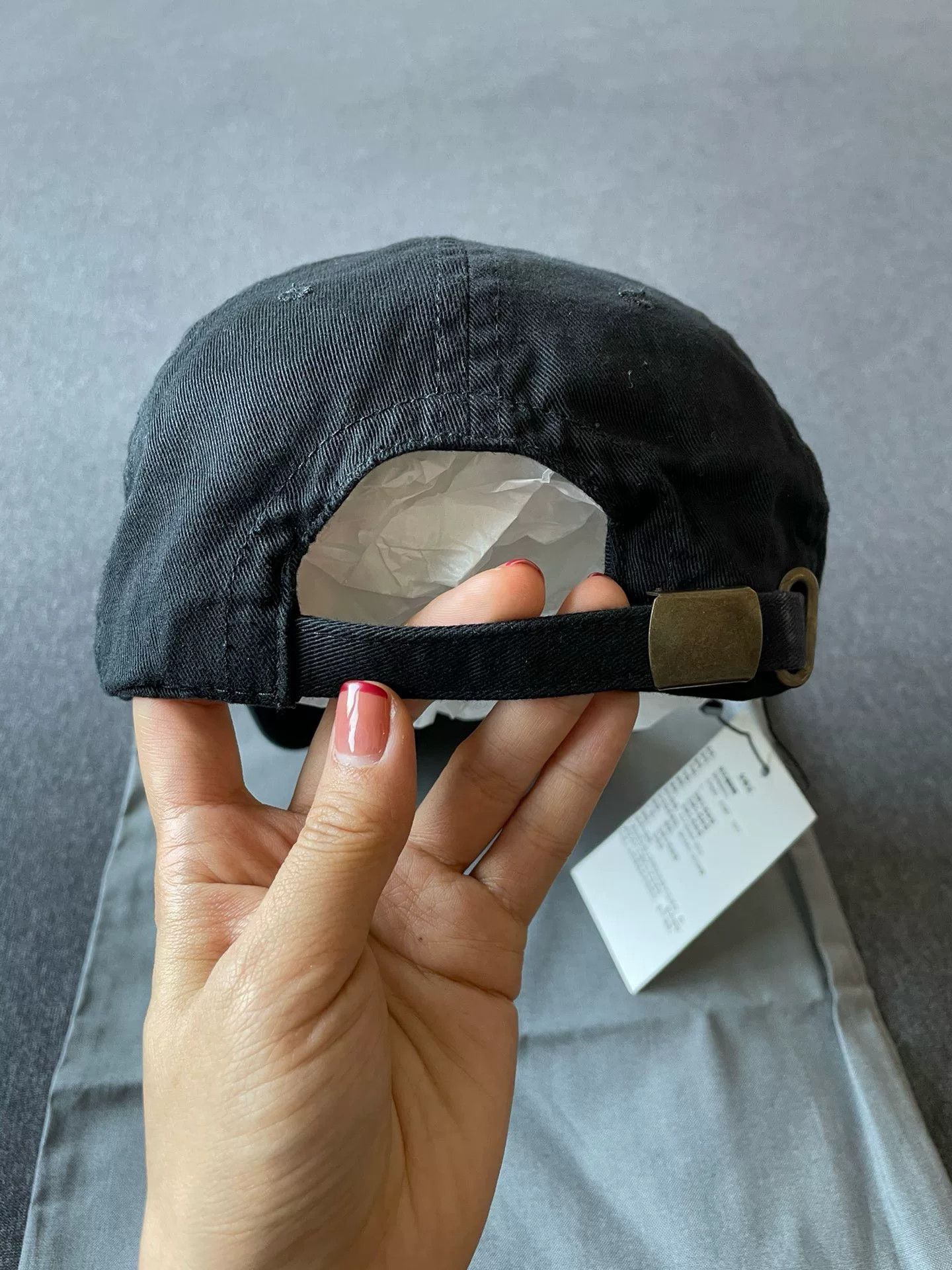 Balenciaga Balenciaga Embroidered Logo Baseball Cap Size ONE SIZE - 4 Thumbnail