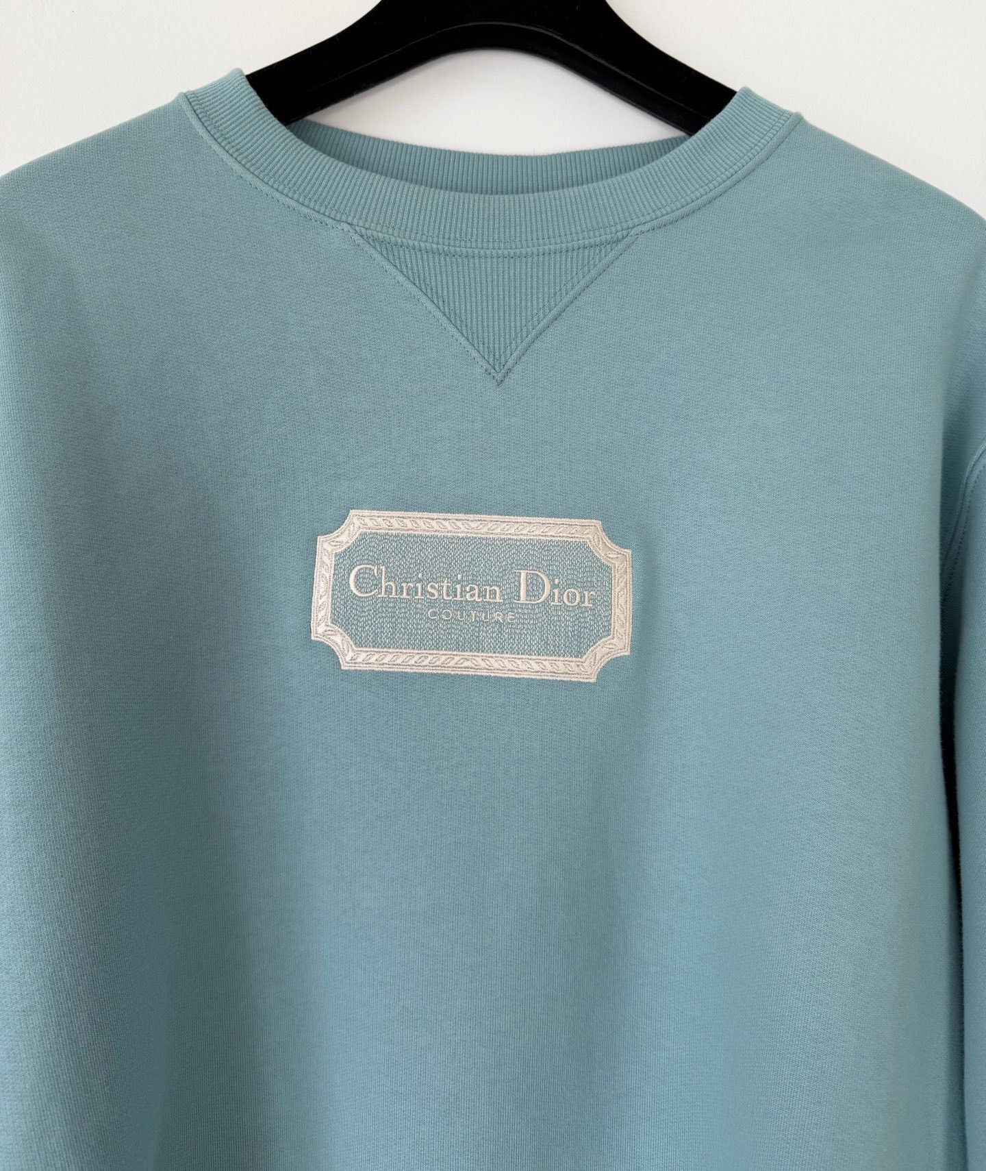 Dior Dior Blue Logo Sweatshirt Size US XL / EU 56 / 4 - 3 Thumbnail