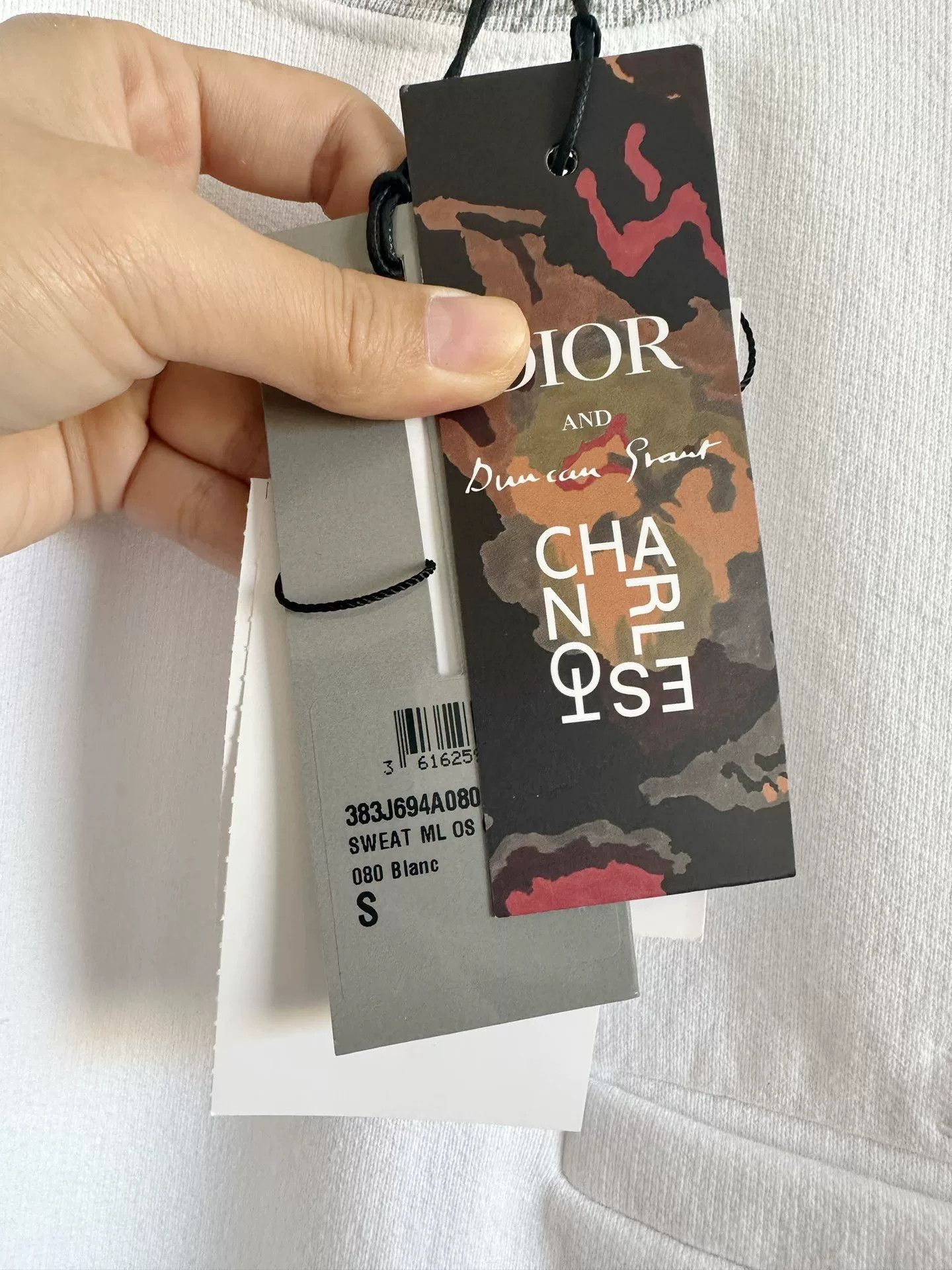Dior Dior White Artist Collaboration Sweatshirt Size US S / EU 44-46 / 1 - 4 Thumbnail