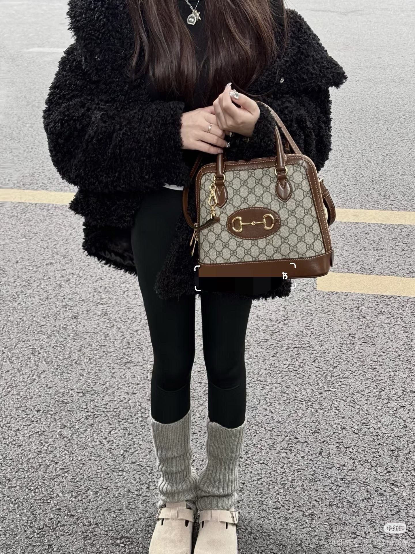 Gucci Gucci Horsebit 1955 Shell Bag Size ONE SIZE - 6 Thumbnail