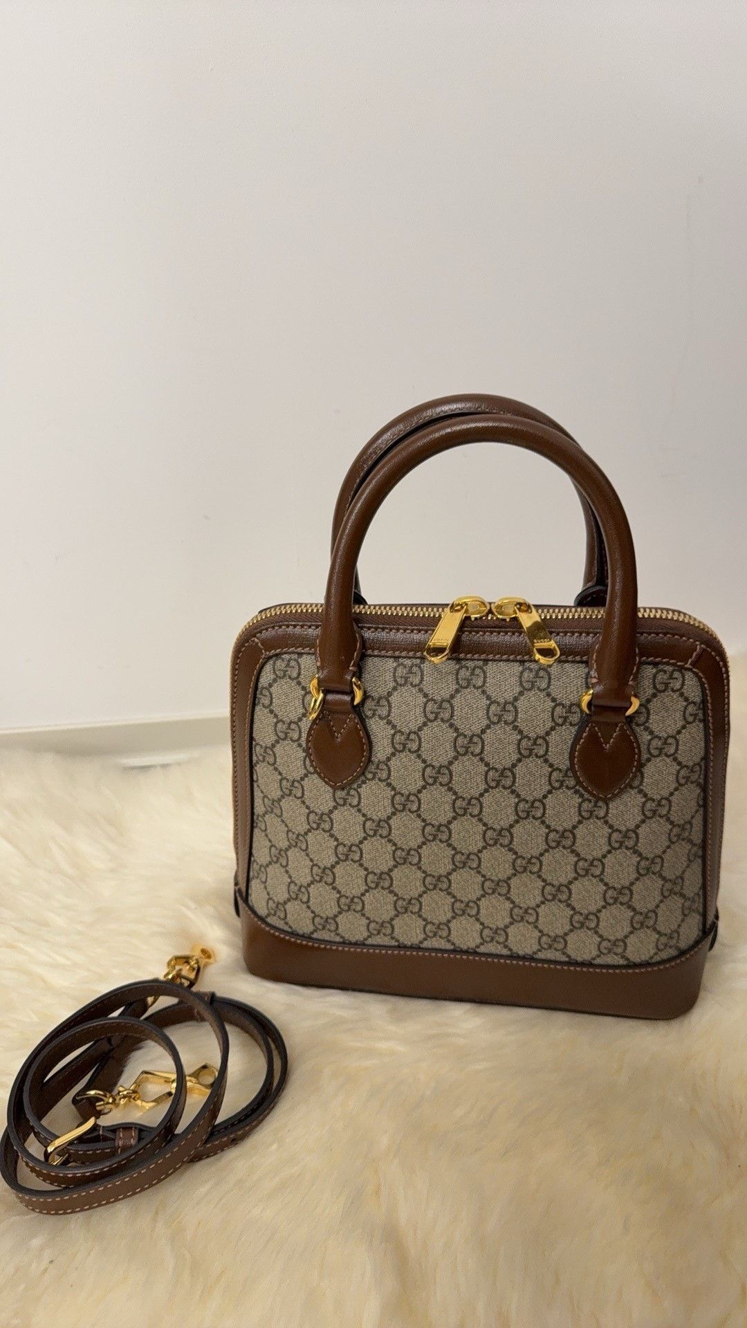 Gucci Gucci Horsebit 1955 Shell Bag Size ONE SIZE - 2 Thumbnail