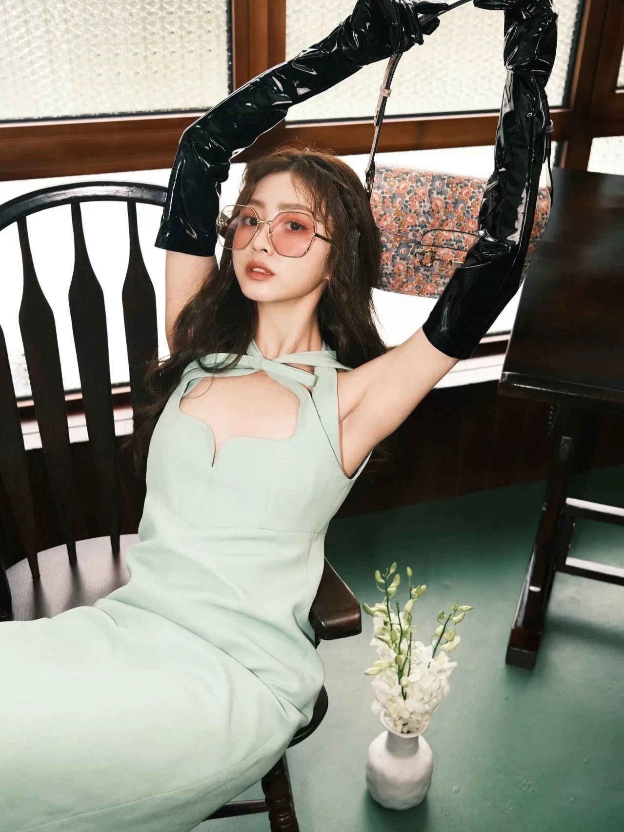 Gucci Gucci Mint Green Evening Dress Size S / US 4 / IT 40 - 8 Thumbnail