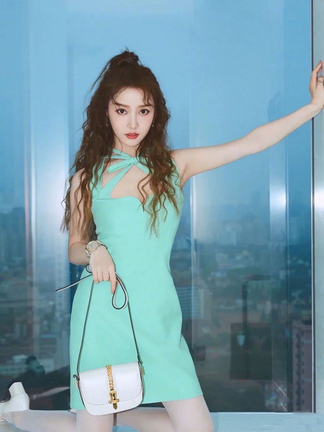Gucci Gucci Mint Green Evening Dress Size S / US 4 / IT 40 - 6 Thumbnail