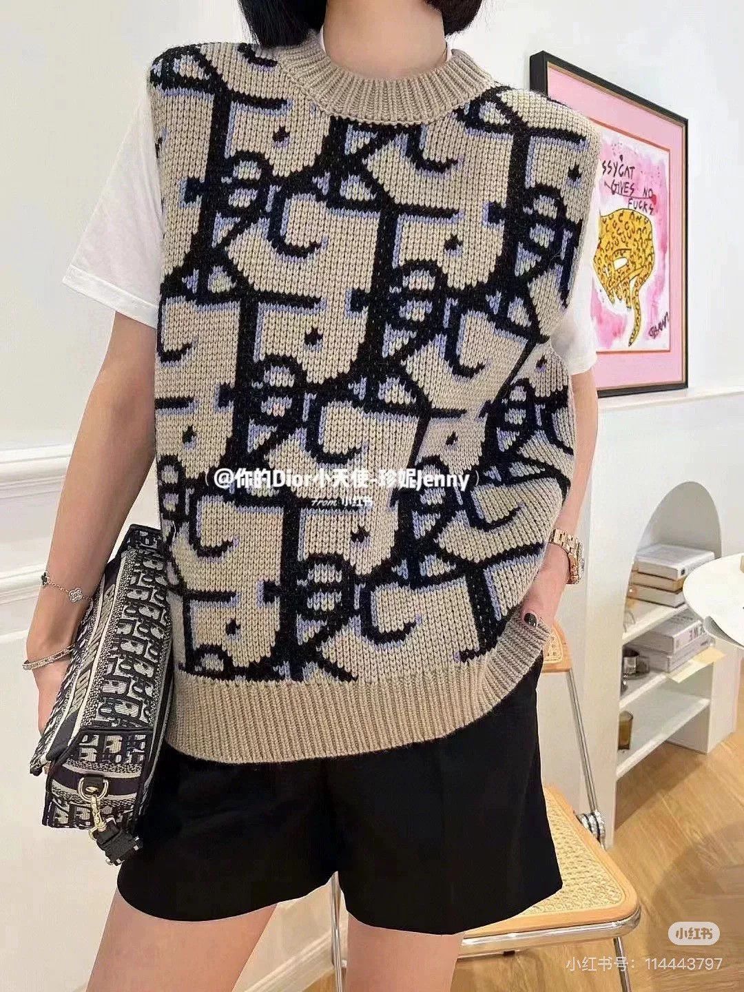 Dior Dior x Travis Scott Wool Vest Size US S / EU 44-46 / 1 - 7 Thumbnail
