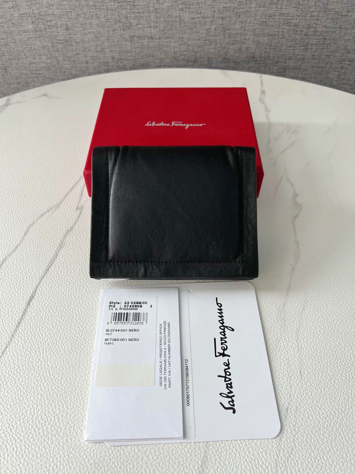 Salvatore Ferragamo Ferragamo Black Bow Short Wallet Size ONE SIZE - 2 Thumbnail