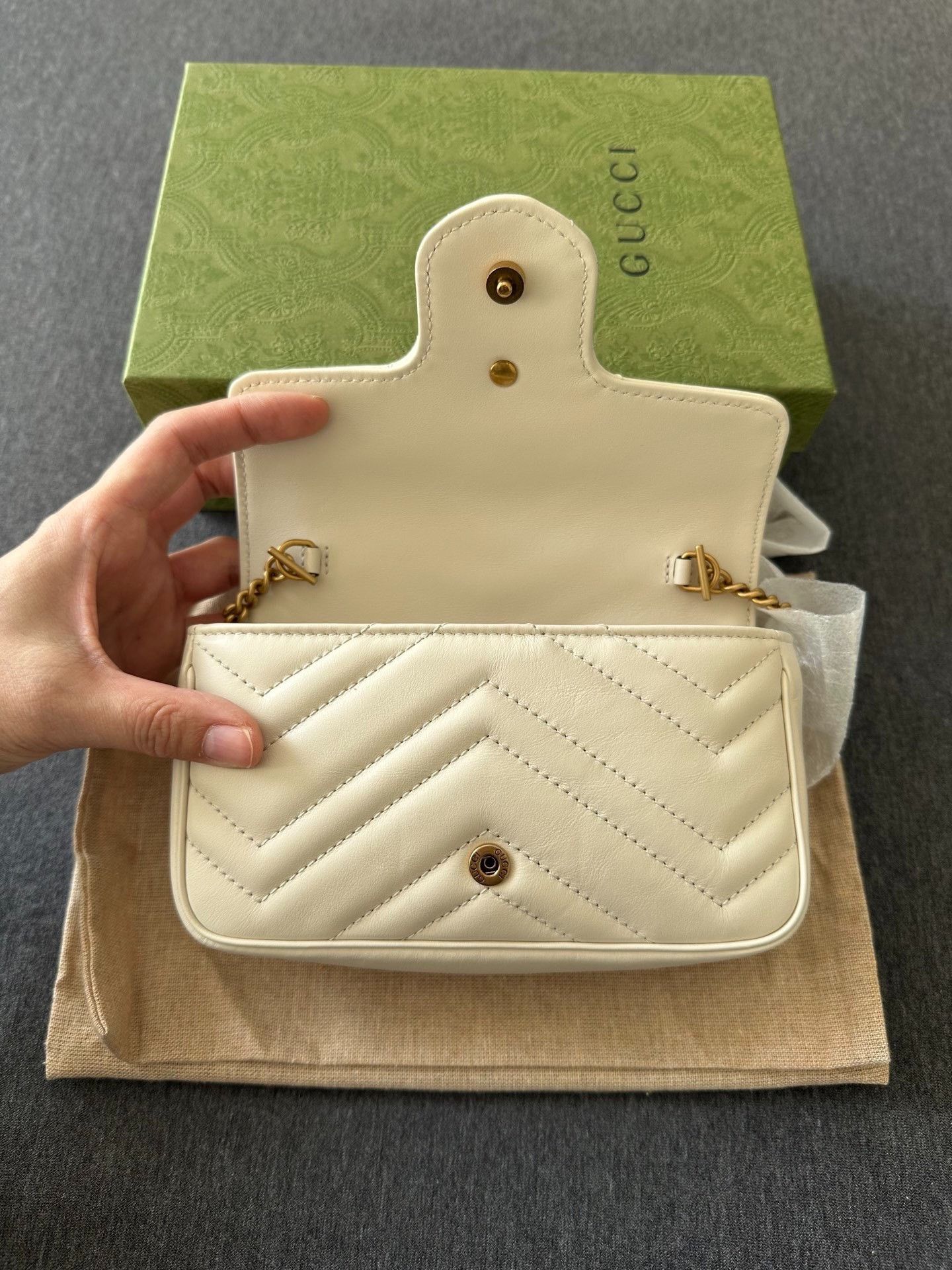 Gucci Gucci Marmont Supermini Size ONE SIZE - 5 Thumbnail