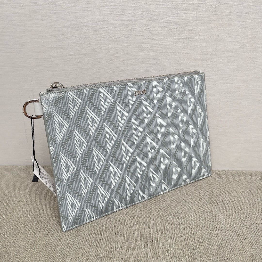Dior Dior Diamond Pattern A5 Clutch Size ONE SIZE - 3 Thumbnail