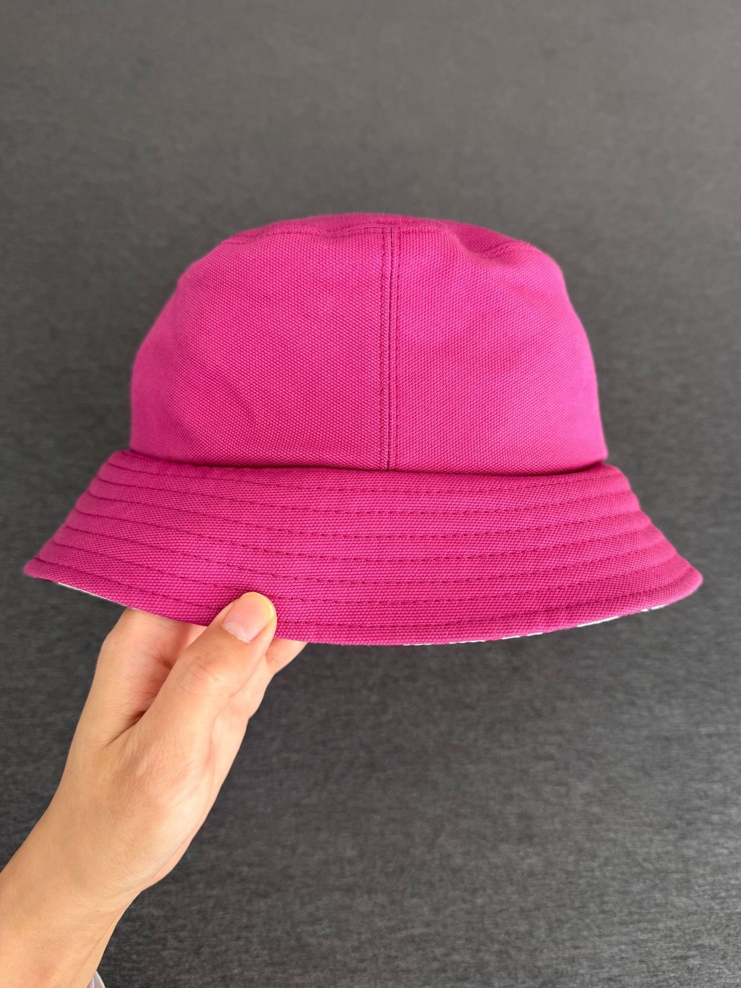 Chanel Chanel Pearl CC Logo Bucket Hat Size ONE SIZE - 3 Thumbnail