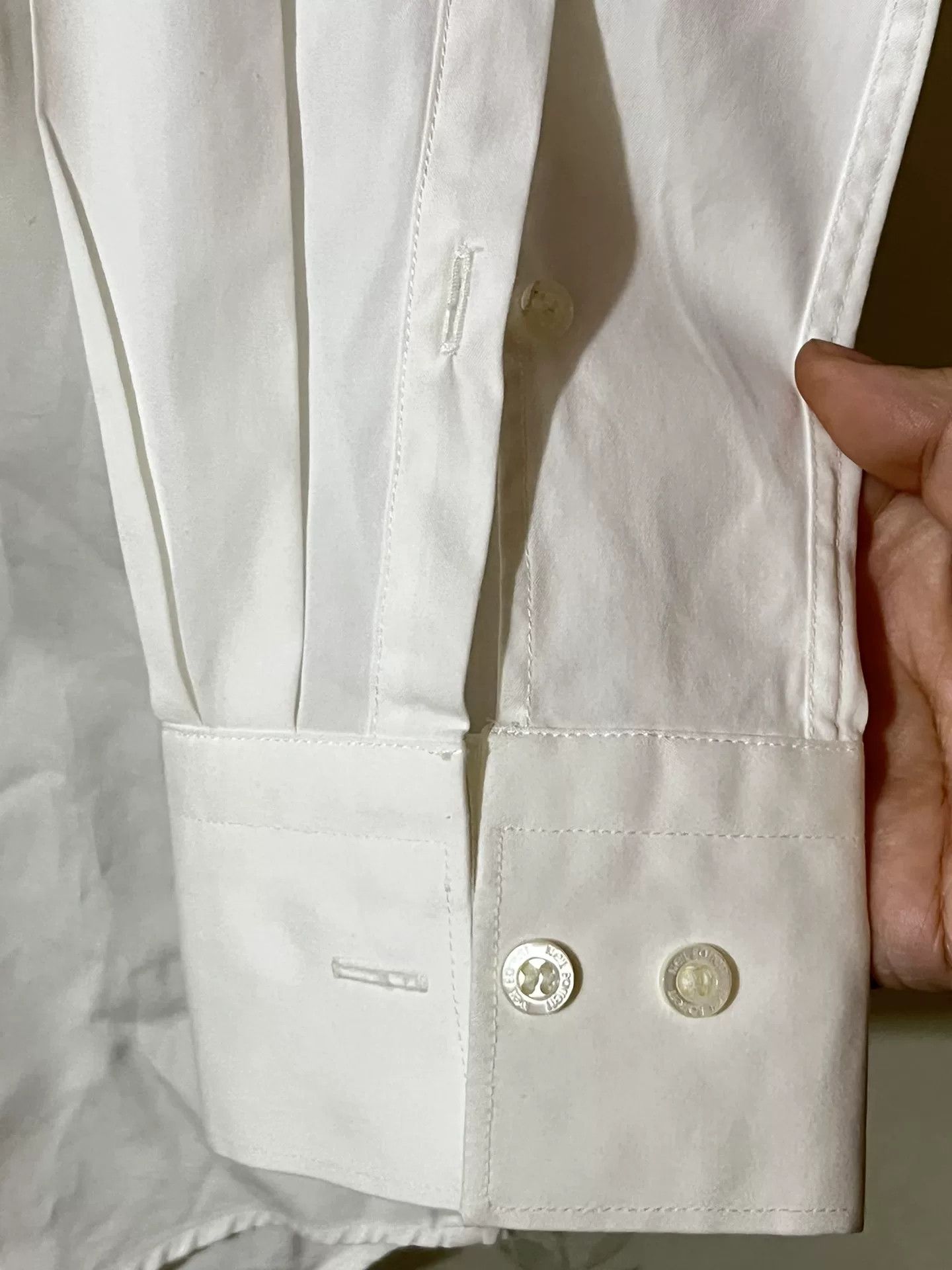 Neil Barrett Neil Barrett Men's White Shirt Size US M / EU 48-50 / 2 - 3 Thumbnail
