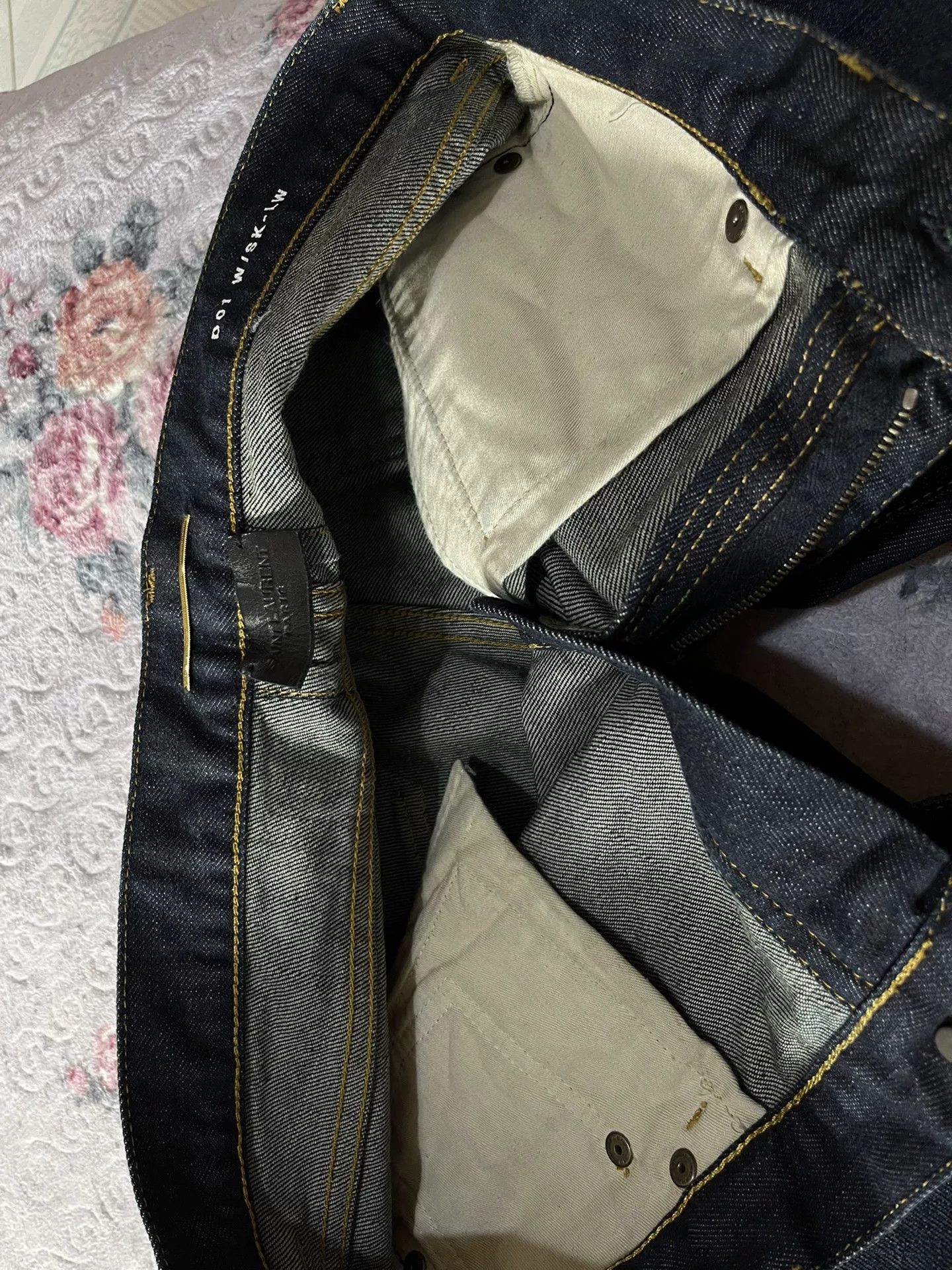 Saint Laurent Paris Saint Laurent Women's Slim Fit Jeans 30 Size 30" / US 8 / IT 44 - 6 Thumbnail
