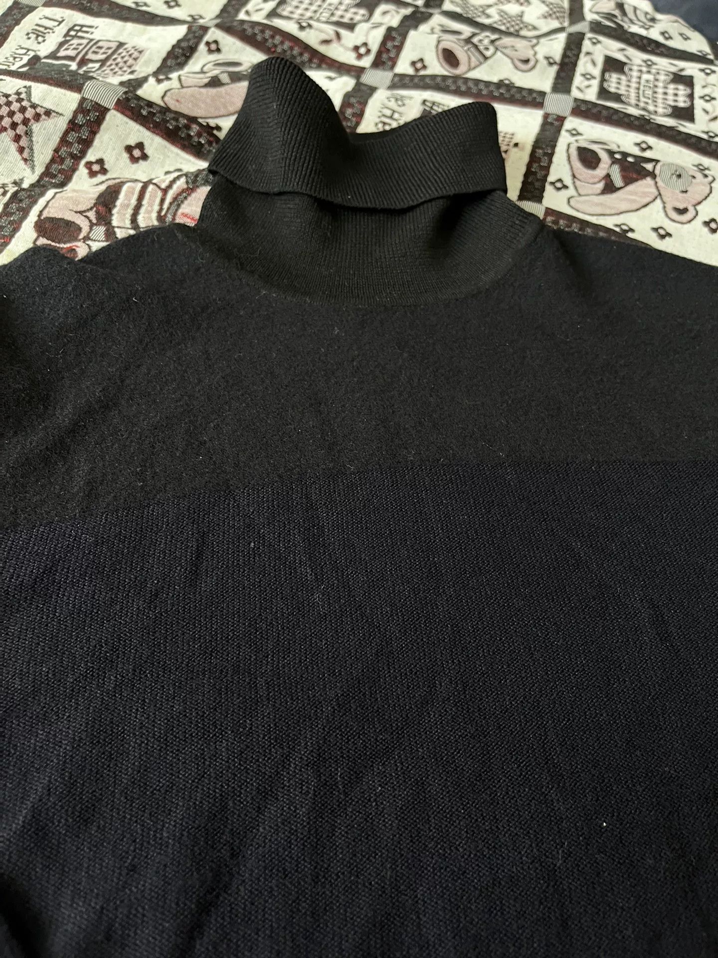 Calvin Klein Calvin Klein Navy Turtleneck Sweater Size US S / EU 44-46 / 1 - 2 Thumbnail