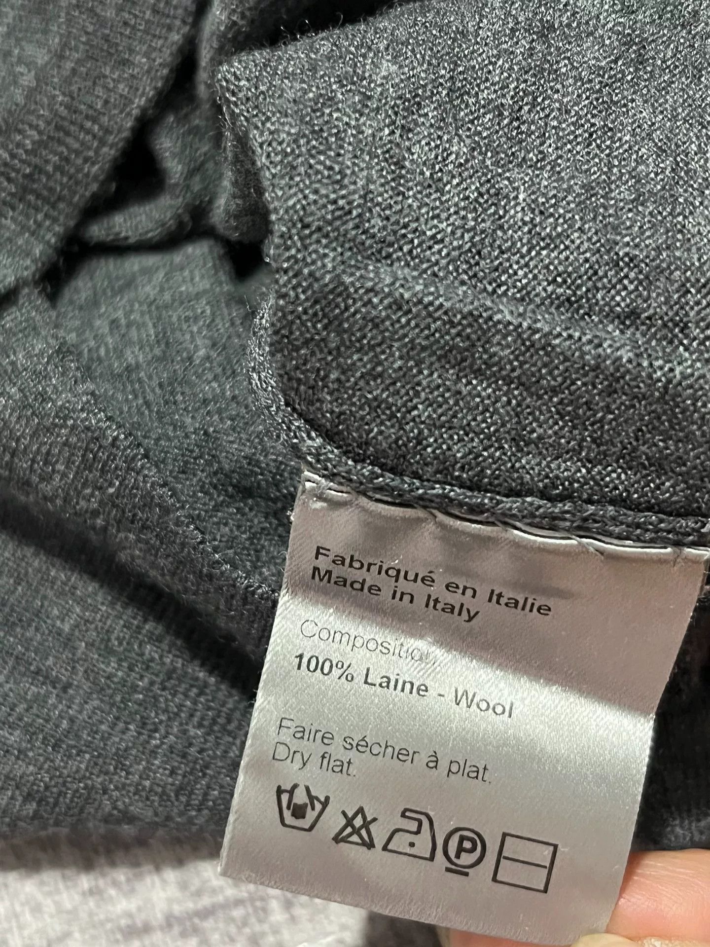 Dior Dior Men's Wool Knit Sweater Size US M / EU 48-50 / 2 - 5 Thumbnail