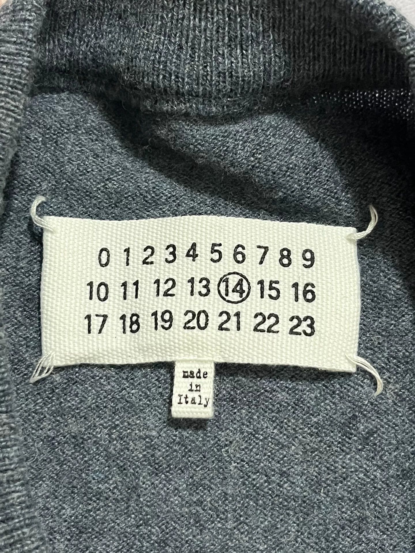 Maison Margiela Maison Martin Margiela Men's Wool Sweater Size US S / EU 44-46 / 1 - 3 Thumbnail