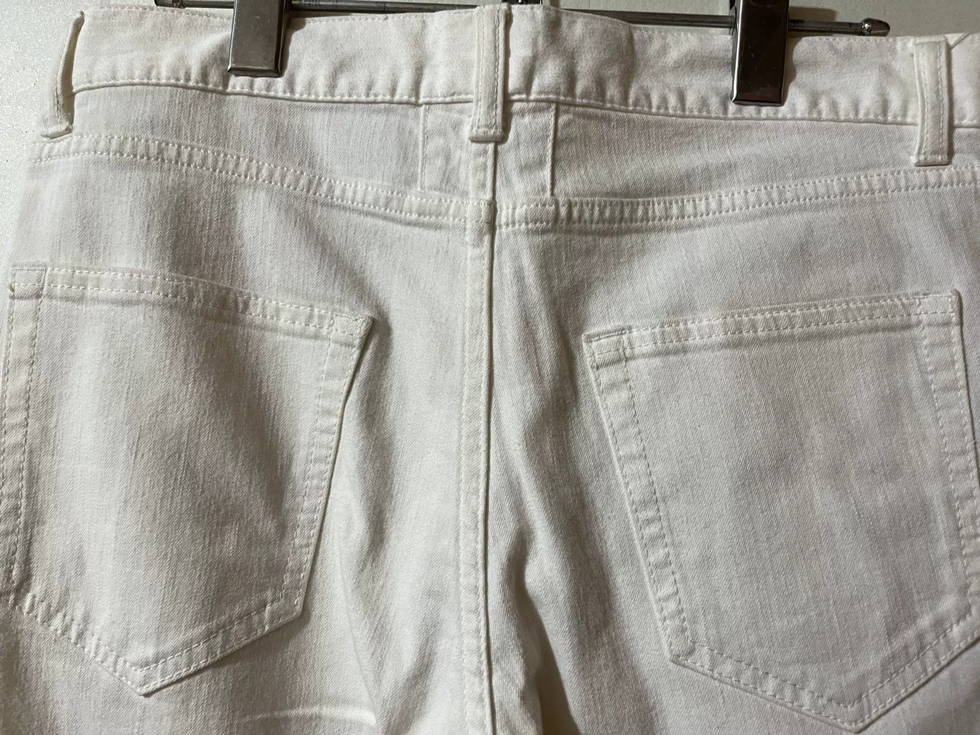 Saint Laurent Paris Saint Laurent White Jeans Size US 32 / EU 48 - 3 Thumbnail