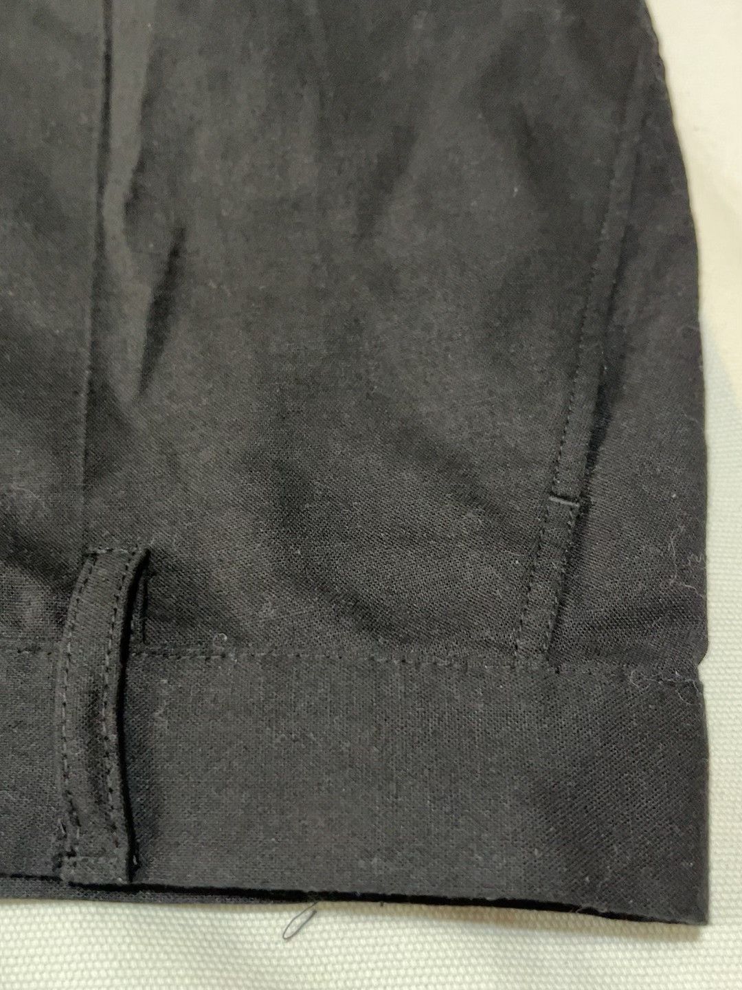 Yohji Yamamoto Yohji Yamamoto Black Shorts Size US 26 / EU 42 - 7 Thumbnail