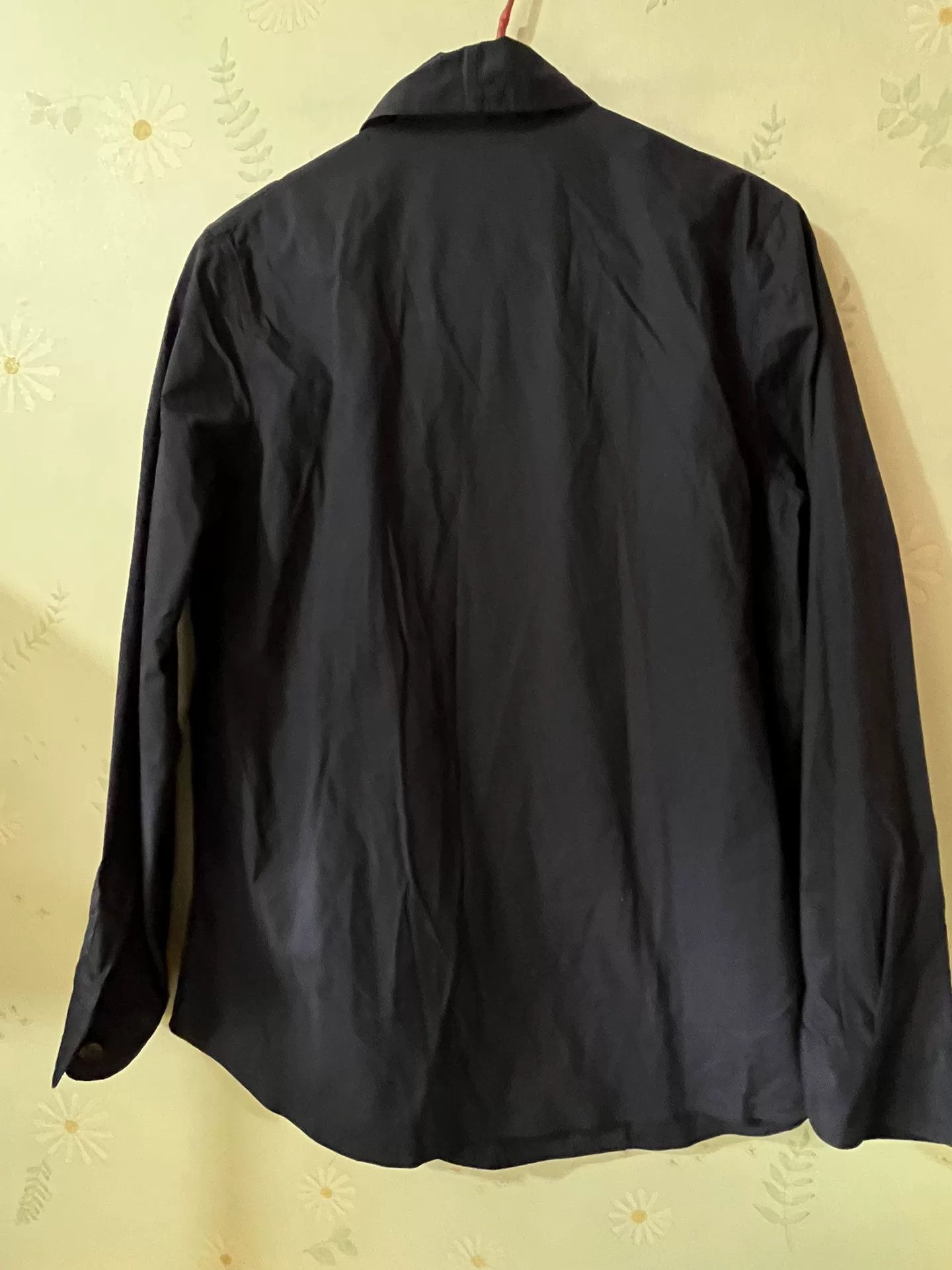 Uma Wang UMA WANG Deep Blue Long-Sleeve Shirt Size S / US 4 / IT 40 - 5 Thumbnail