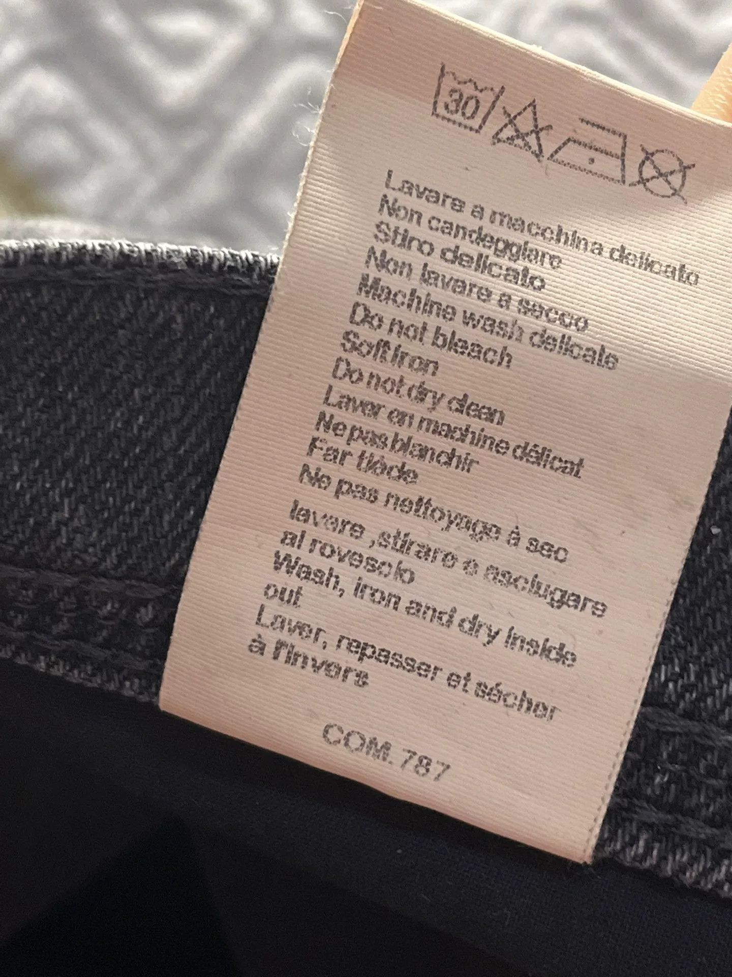 Neil Barrett Neil Barrett Men's Gray Super Skinny Jeans Size US 32 / EU 48 - 7 Thumbnail