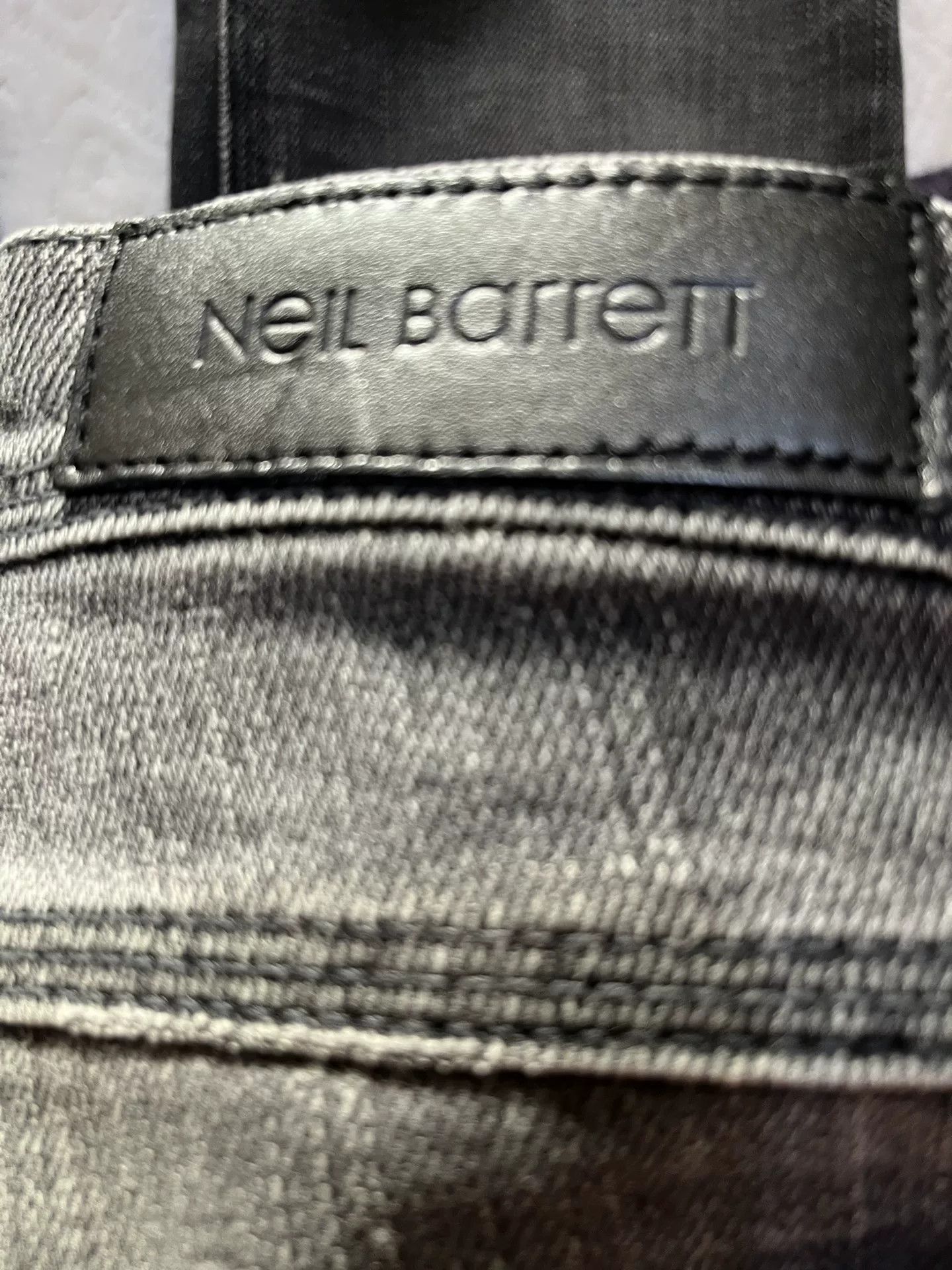 Neil Barrett Neil Barrett Men's Gray Super Skinny Jeans Size US 32 / EU 48 - 3 Thumbnail