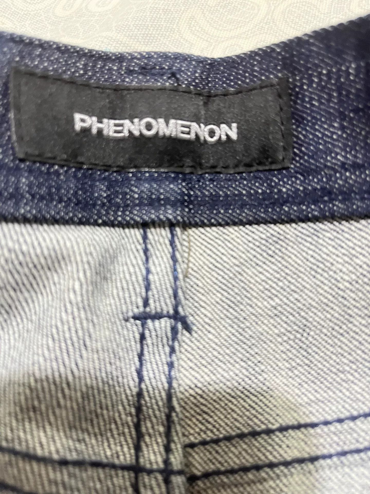 PHENOMENON PHENOMENON Denim Shorts Size US 27 - 3 Thumbnail