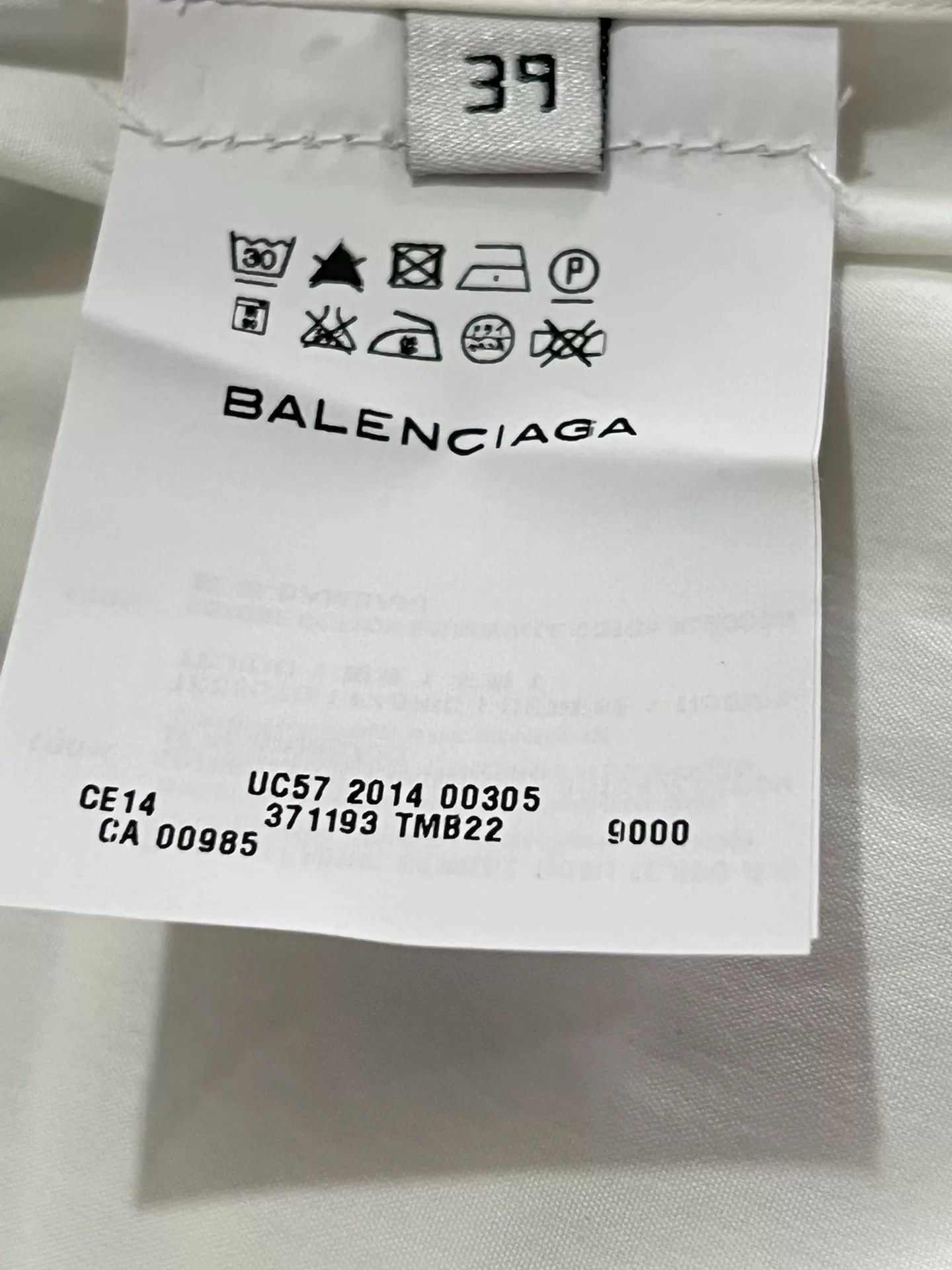 Balenciaga Balenciaga Men's Shirt Size US M / EU 48-50 / 2 - 3 Thumbnail