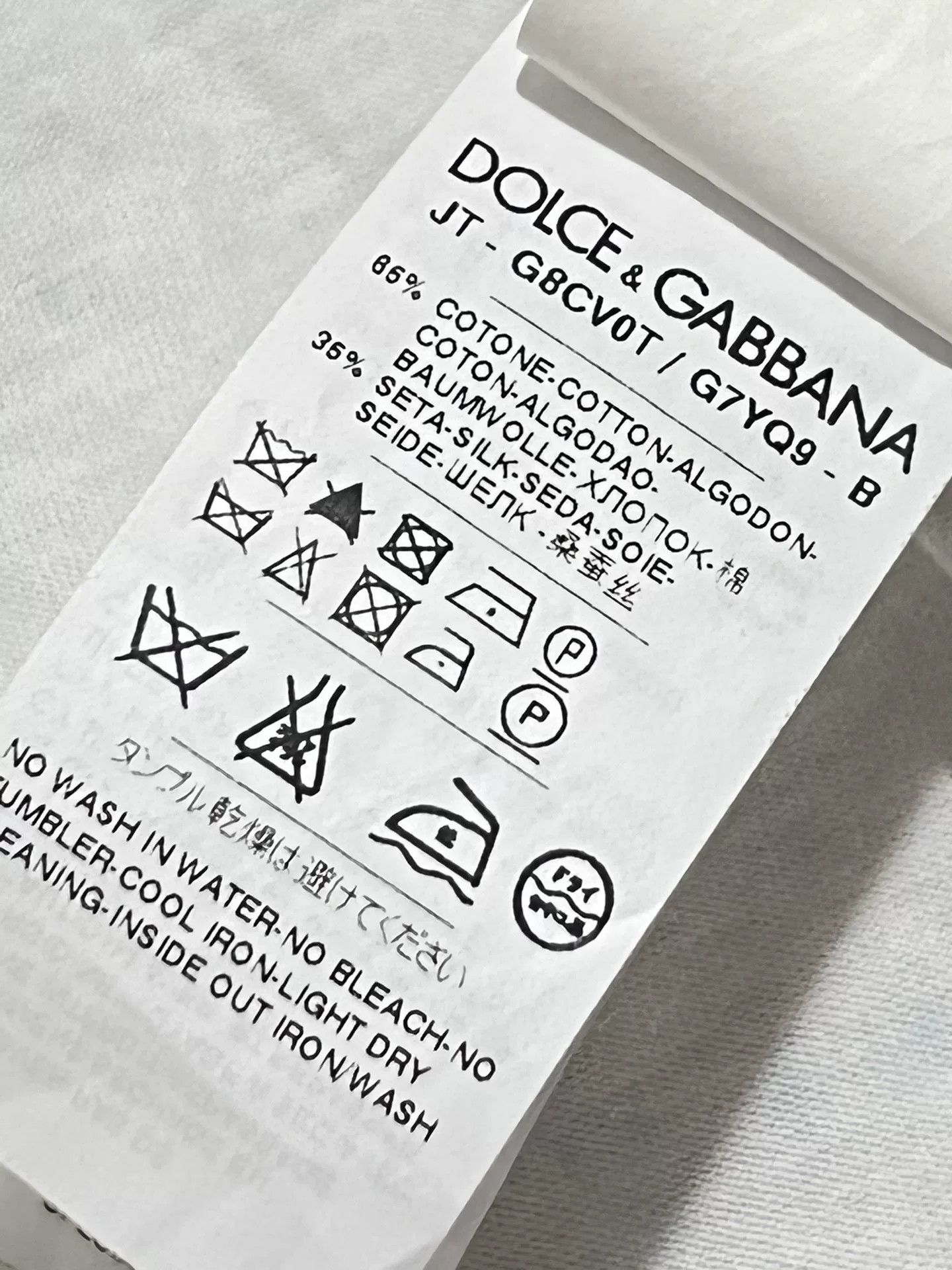 Dolce & Gabbana Dolce & Gabbana Short-Sleeve T-Shirt Size US S / EU 44-46 / 1 - 6 Thumbnail